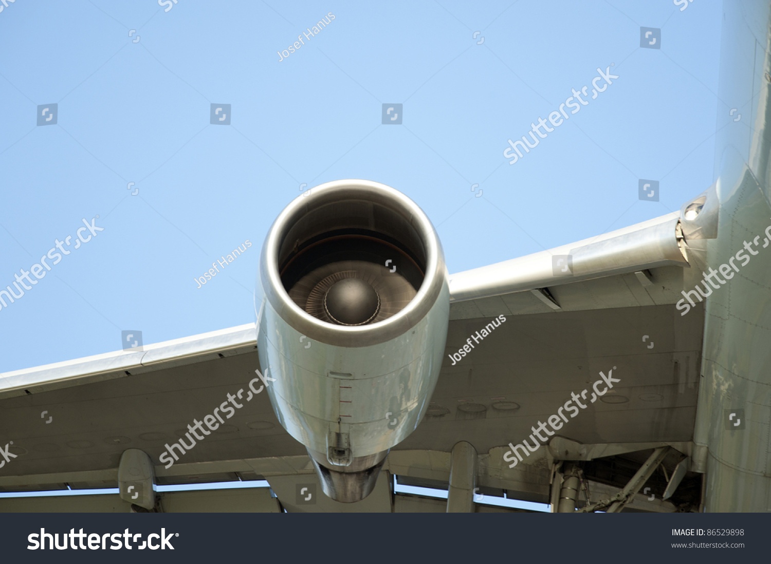 Turbine of airplane #86529898