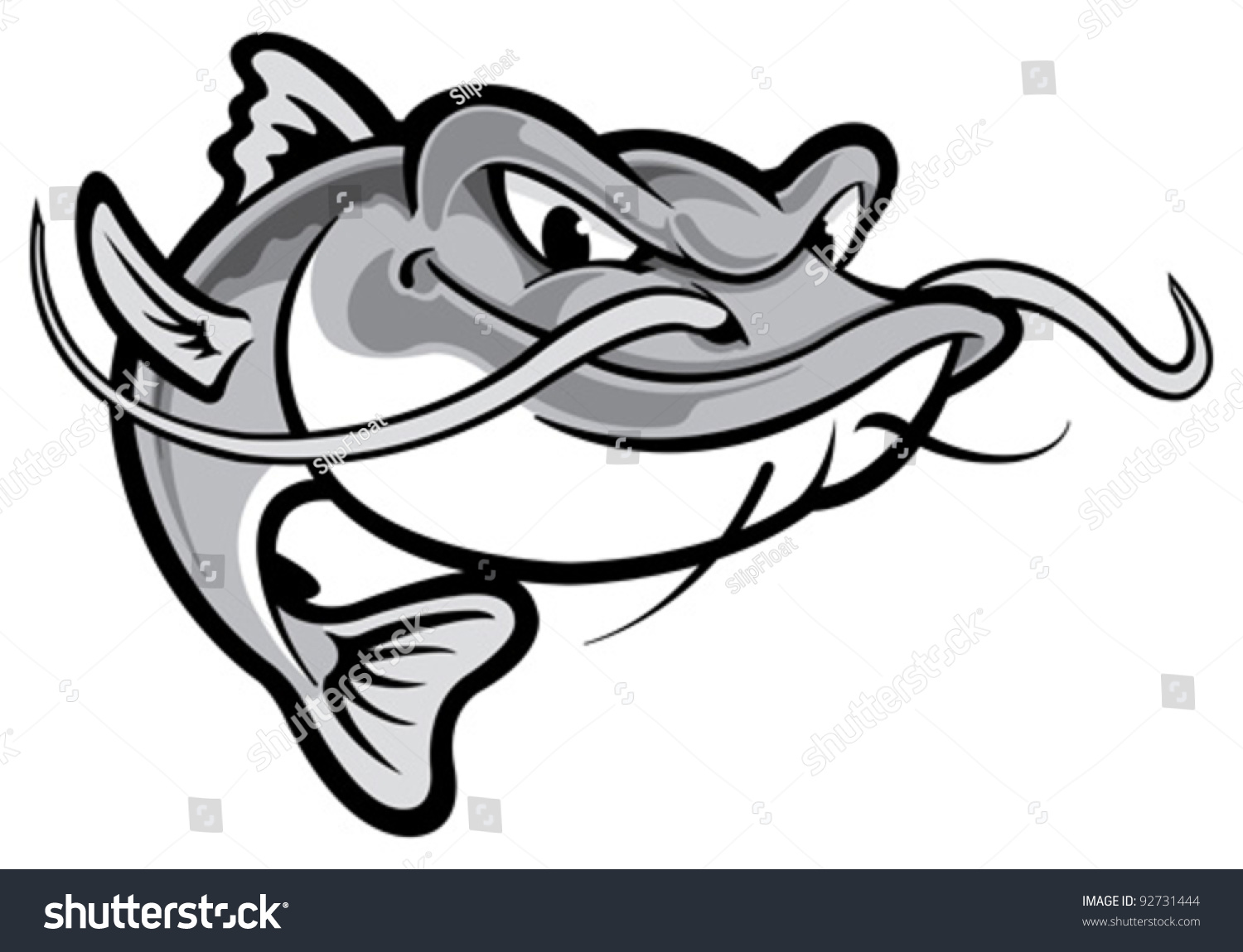 Catfish Royalty Free Stock Vector 92731444 Avopix Com