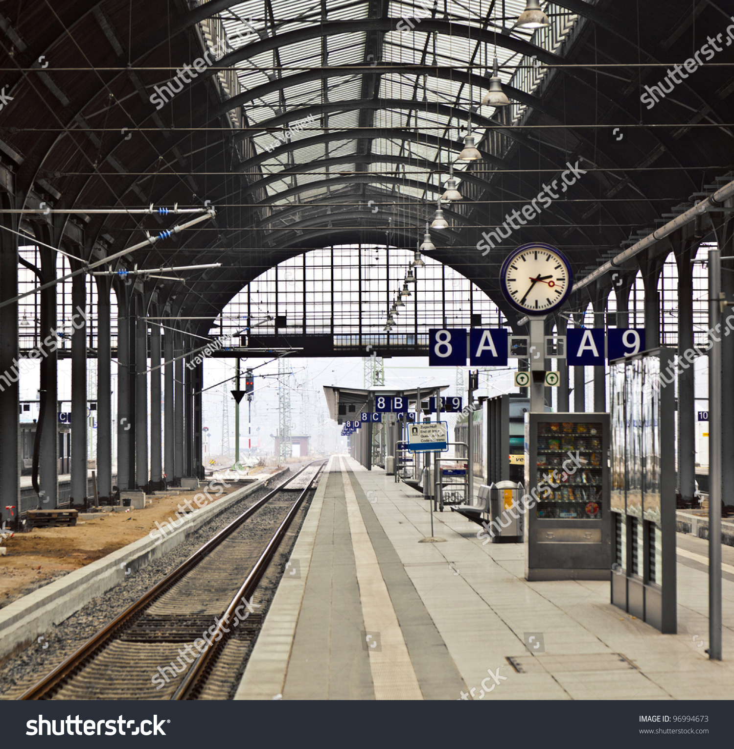 classicistical railway station #96994673
