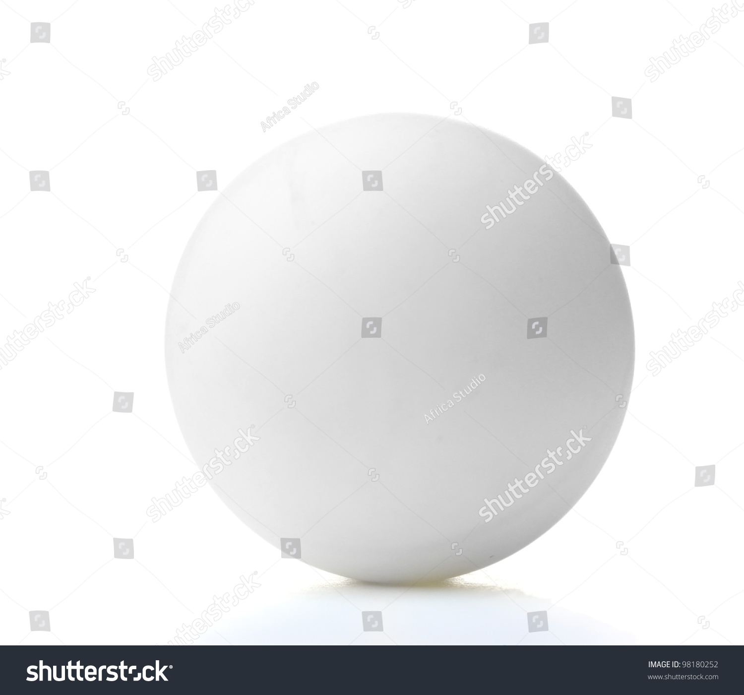 ping-pong ball isolated on white #98180252