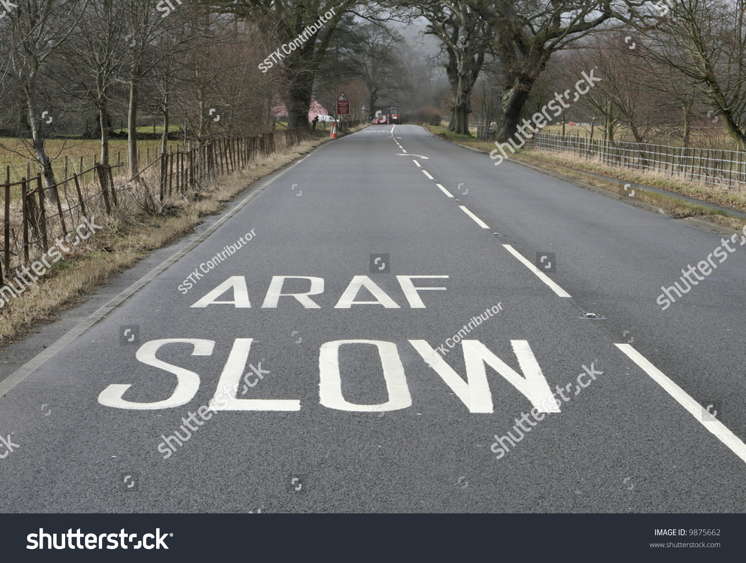 Bilingual road sign (Welsh & English) #9875662