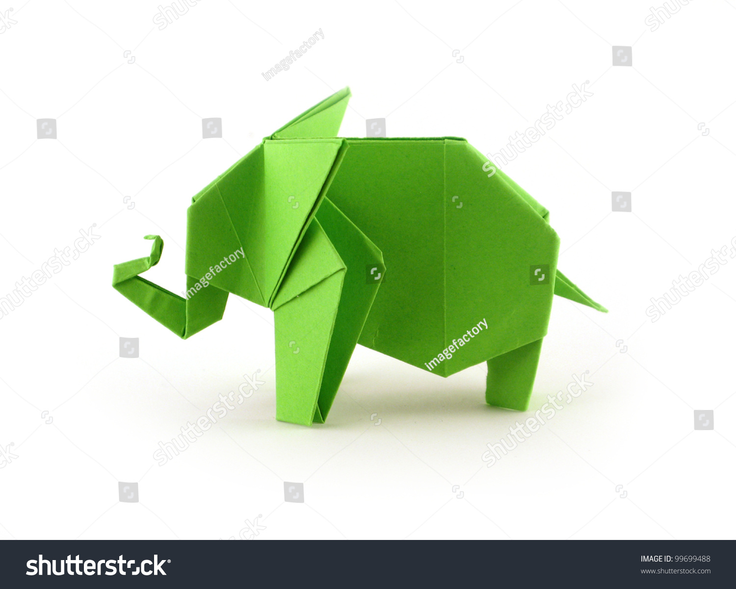 Origami Elephant #99699488