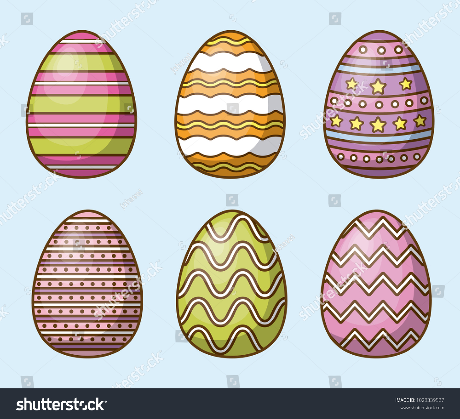 Happy easter day design #1028339527