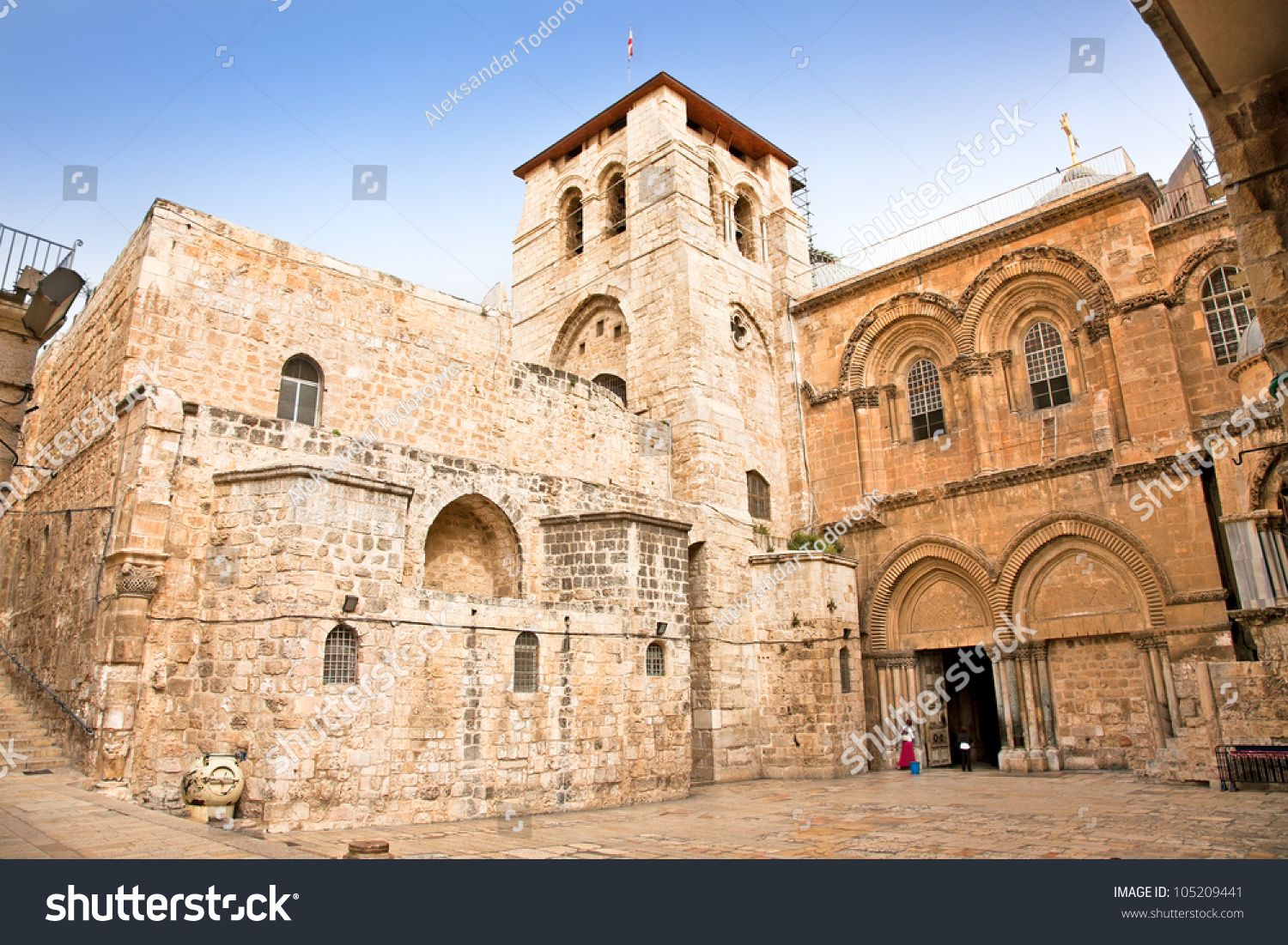 Church Of The Holy Sepulchre.Jerusalem.Israel #105209441