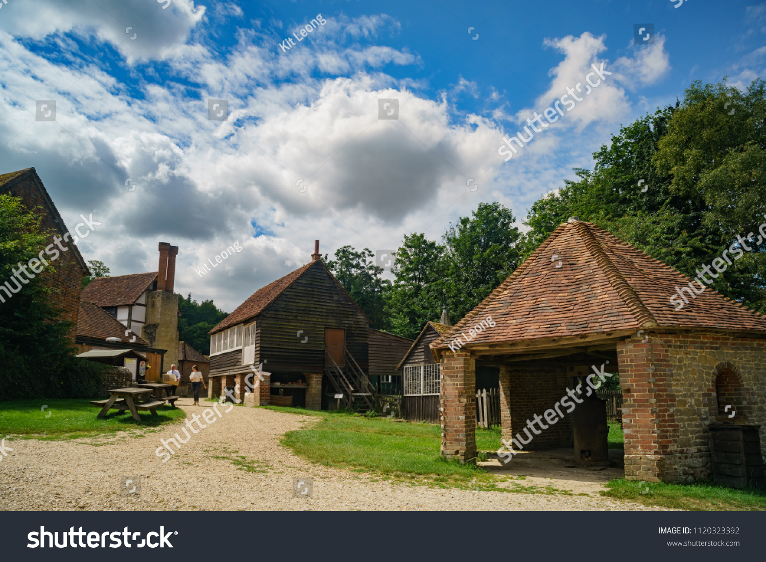 Special old house and life display in Weald & Downland Living Museum at Chichester, United Kingdom #1120323392
