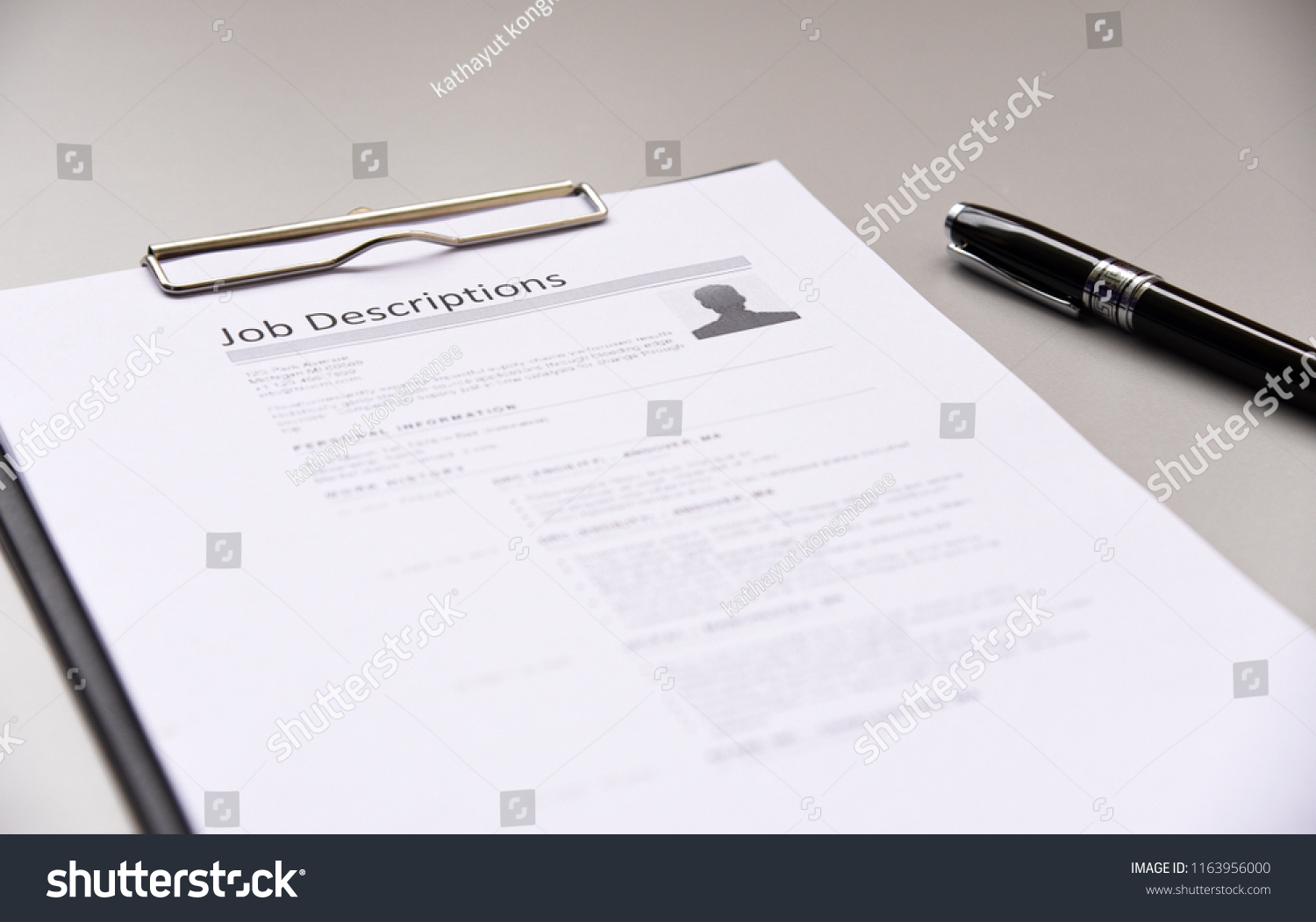 job description paper In office. #1163956000