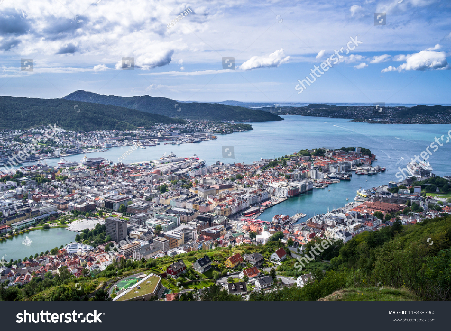 The City of Bergen Norway
 #1188385960