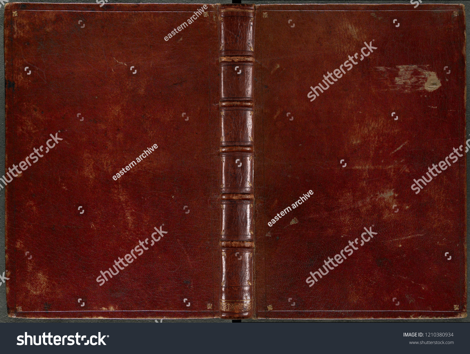 Vintage leather book cover #1210380934