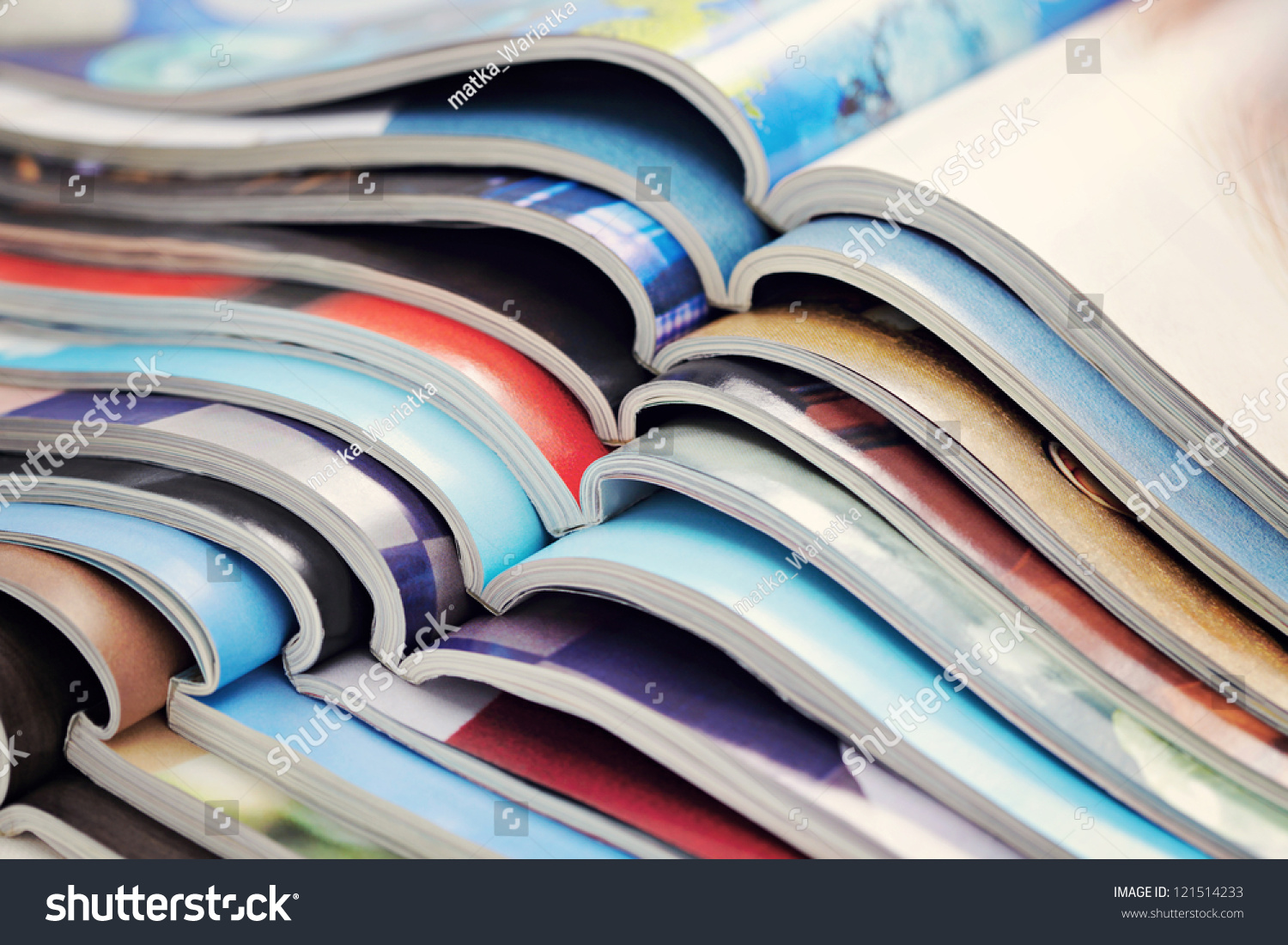 pile of magazines - colorful #121514233