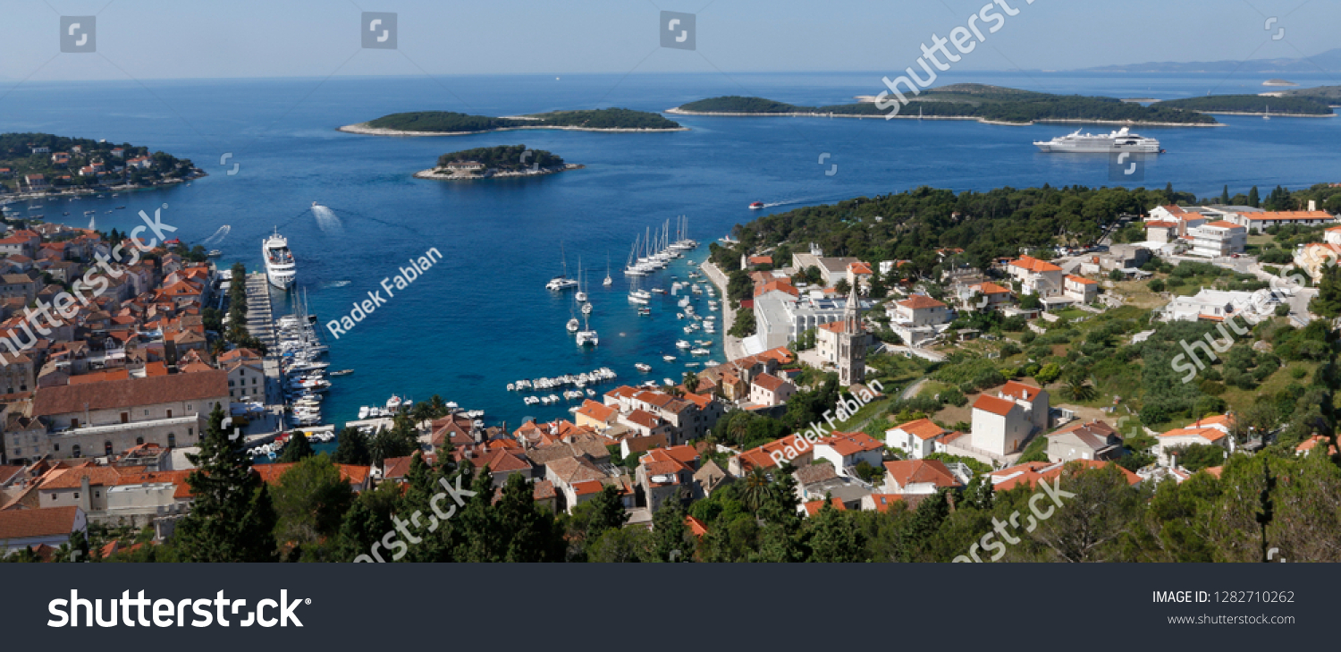 island of Hvar in the Adriatic Sea #1282710262
