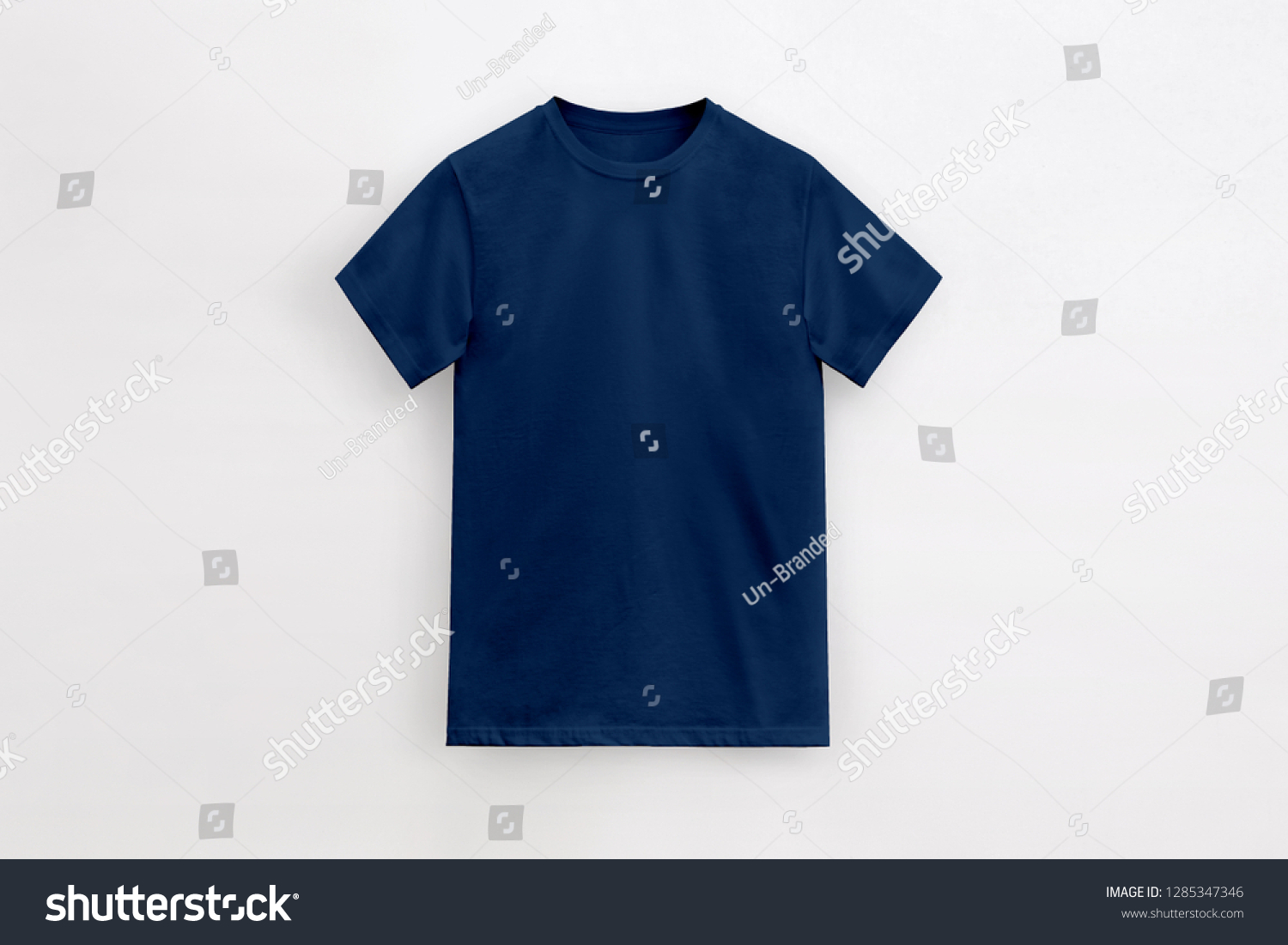 Solid Basic T-Shirt deep navy Man unbranded #1285347346