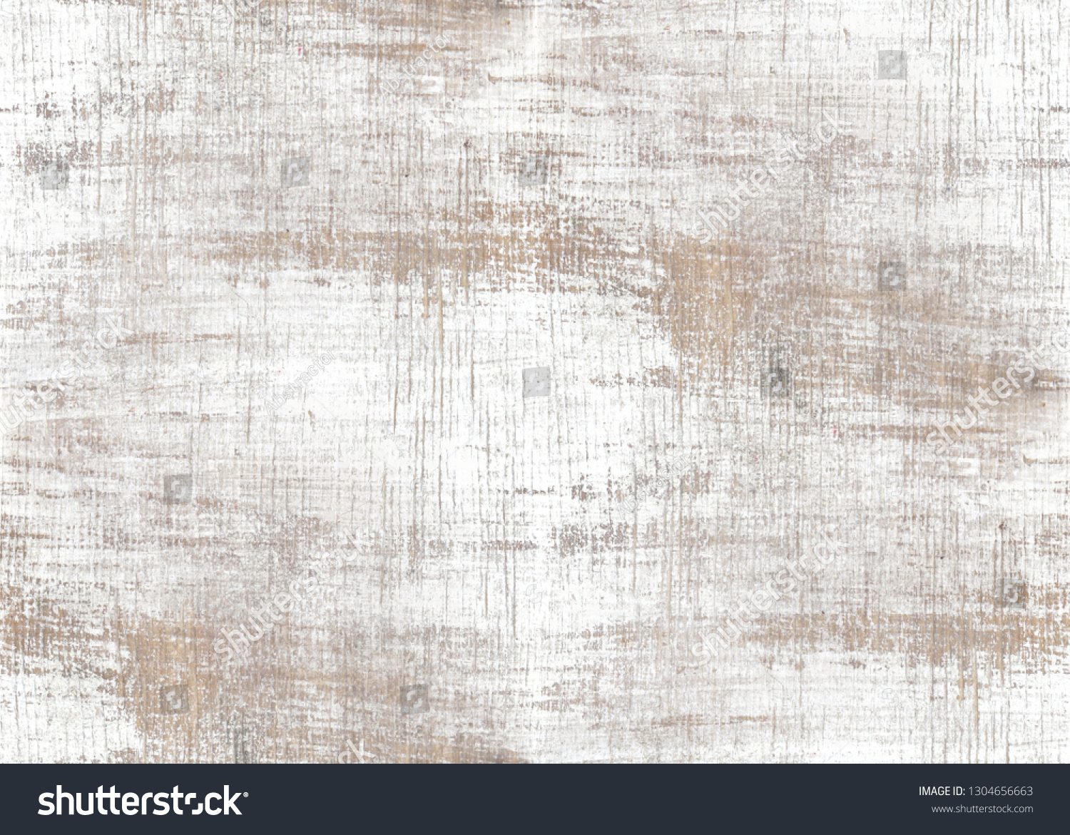 old wood texture distressed grunge background, scratched white paint on planks of wood wall, seamless background #1304656663