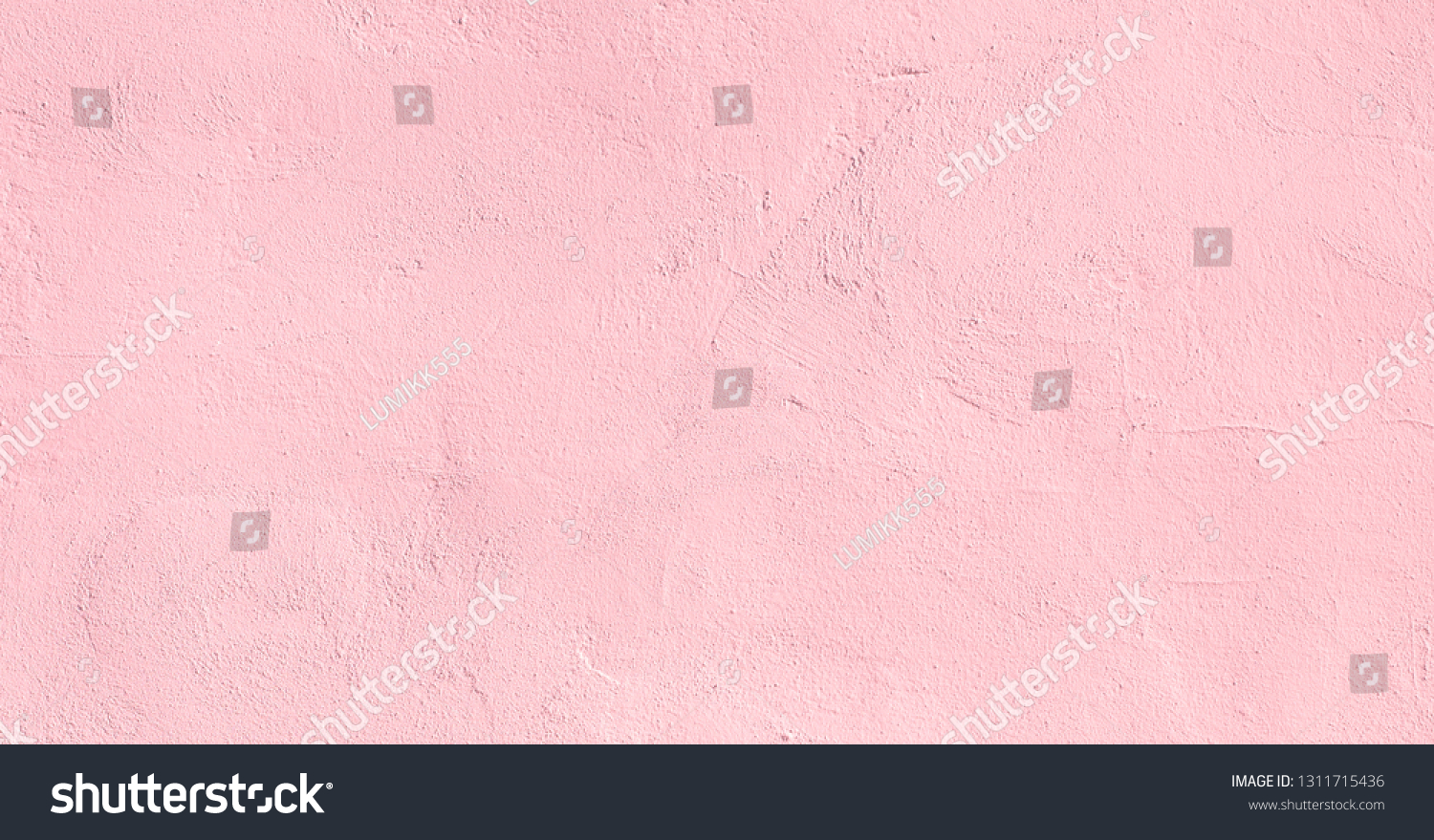 Vintage light pink plaster Wall Texture. Pastel Background. Abstract Painted Wall Surface. Stucco Background With Copy Space For design #1311715436