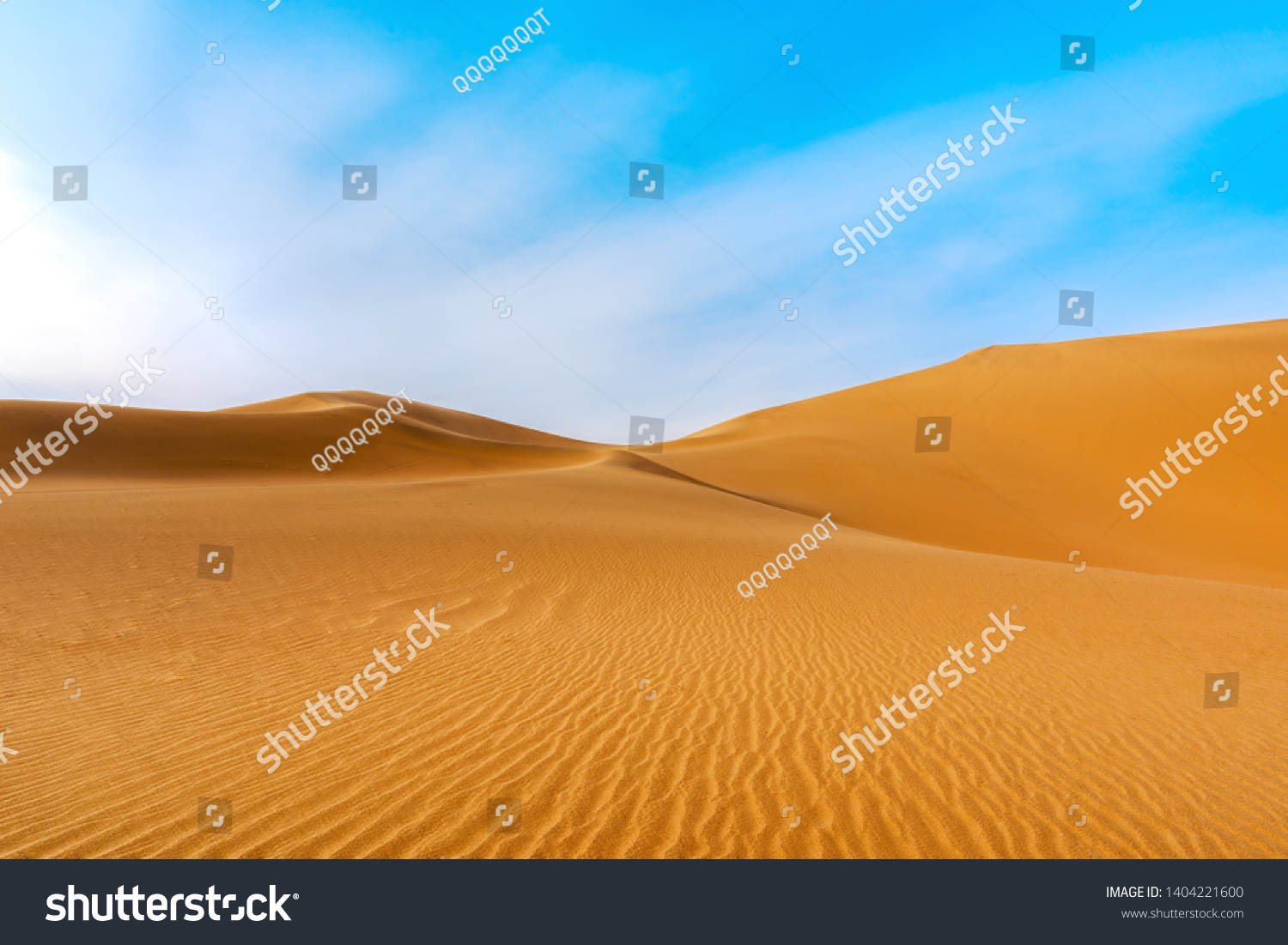 Dunhuang Desert Sand Mountain Scenery #1404221600