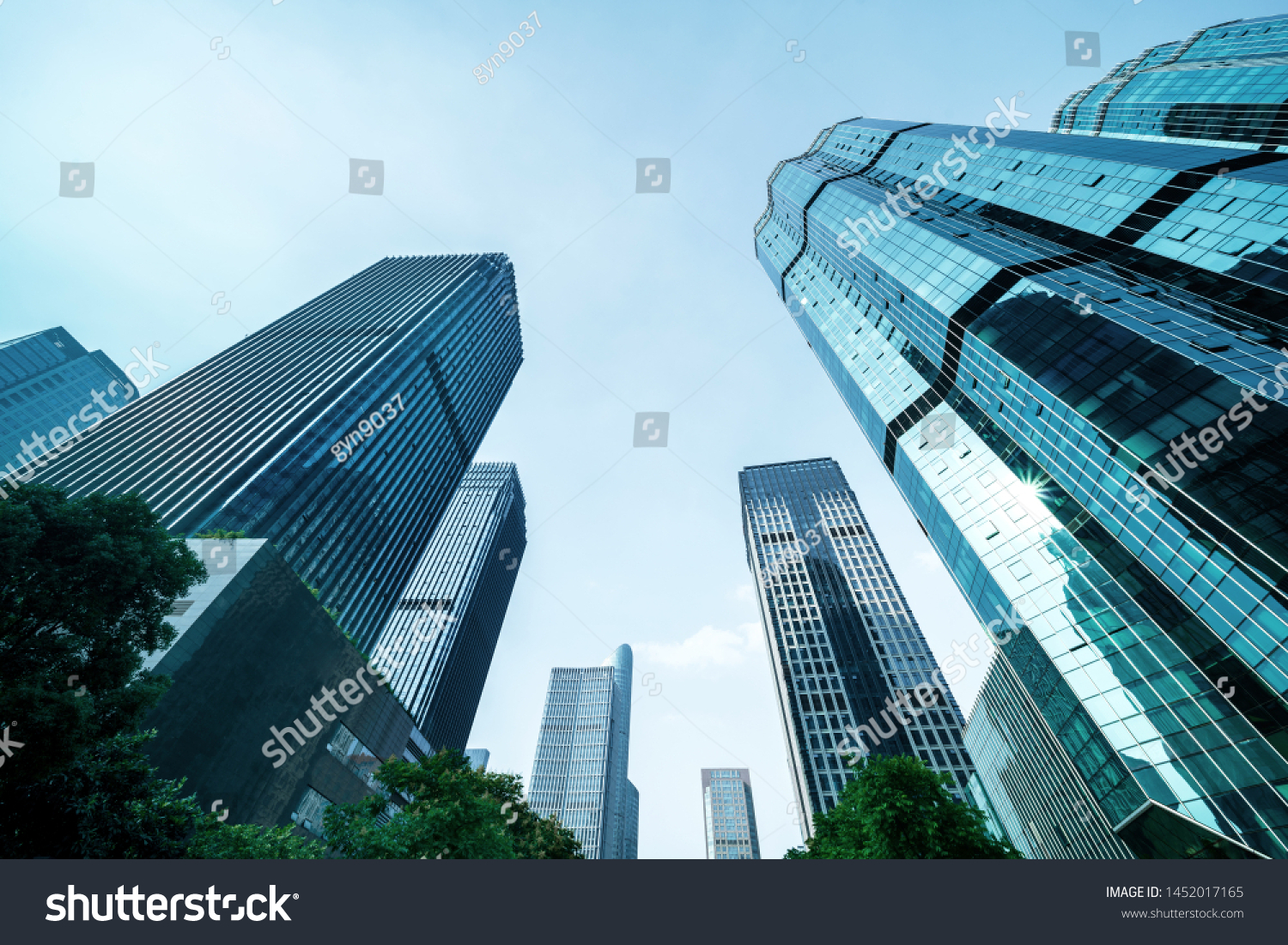 Modern office building in a big city #1452017165