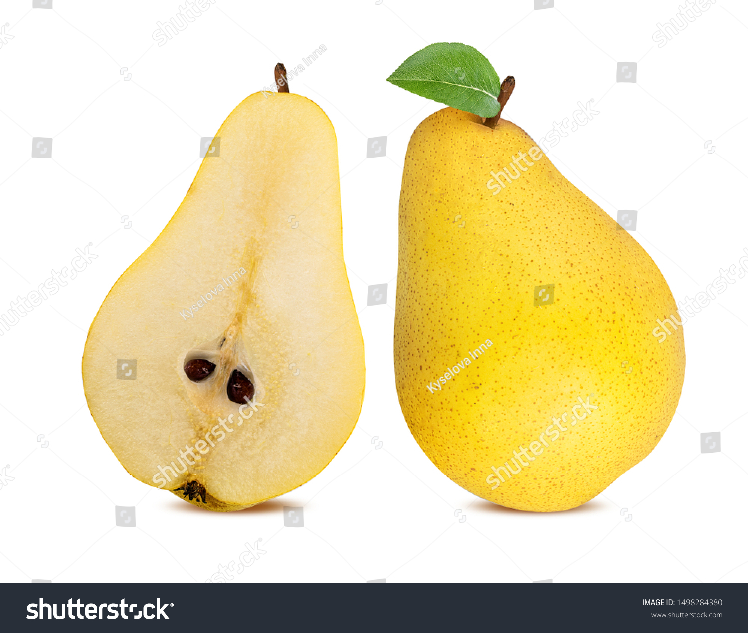 pears isolated on white background #1498284380