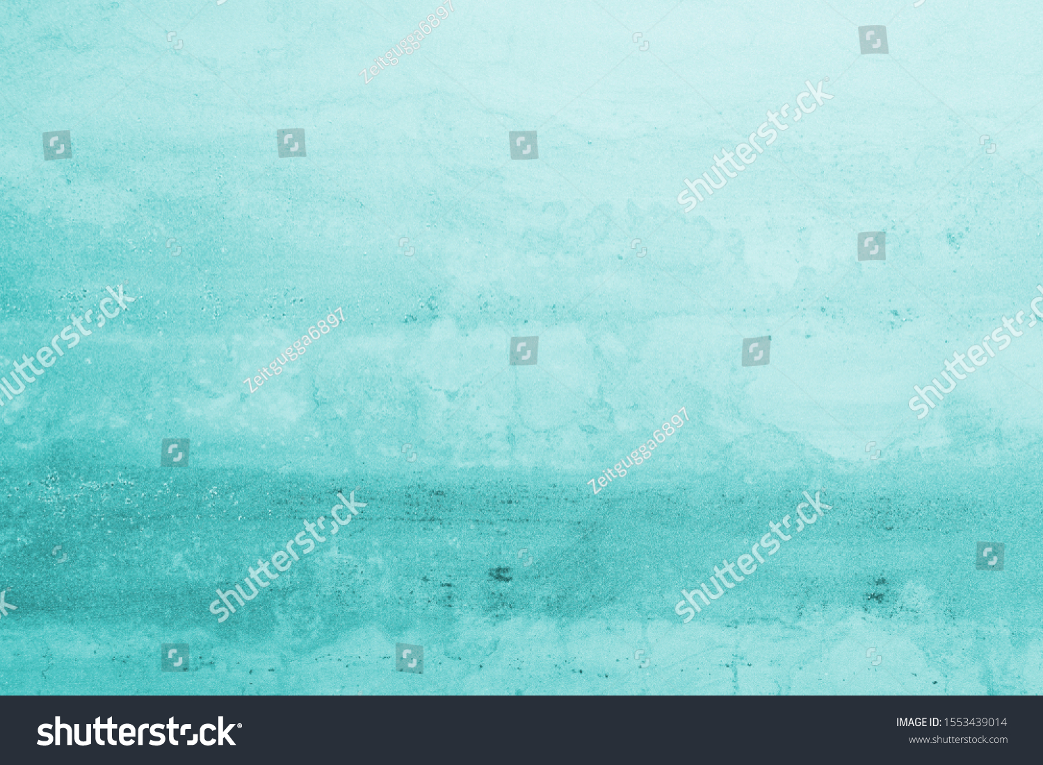 Abstract old background and texture in turquoise, blue, black and ocean blue. Free area with text space in retrolook #1553439014