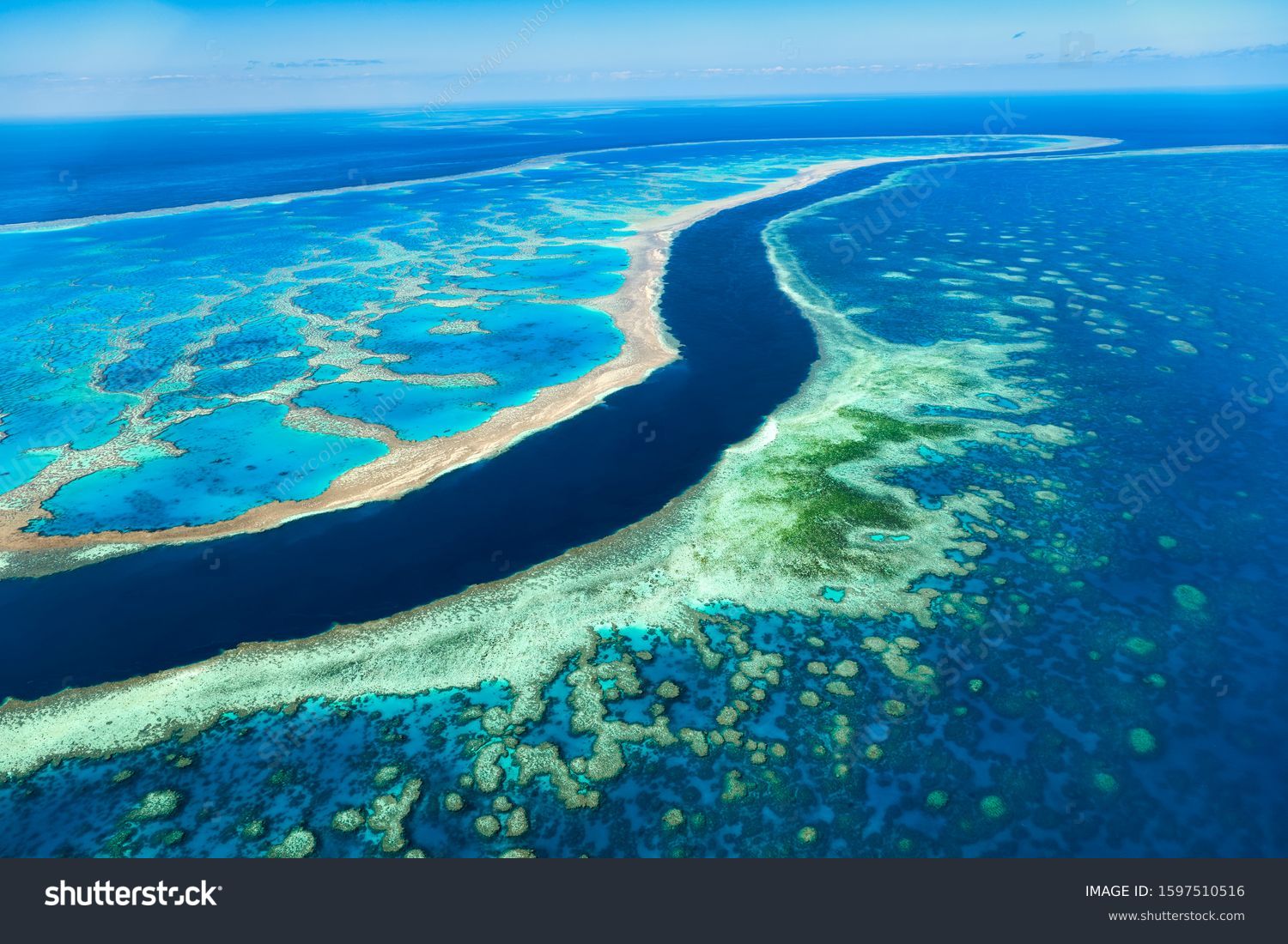 Great Barrier Reef. Whitsundays. Queensland Australia #1597510516