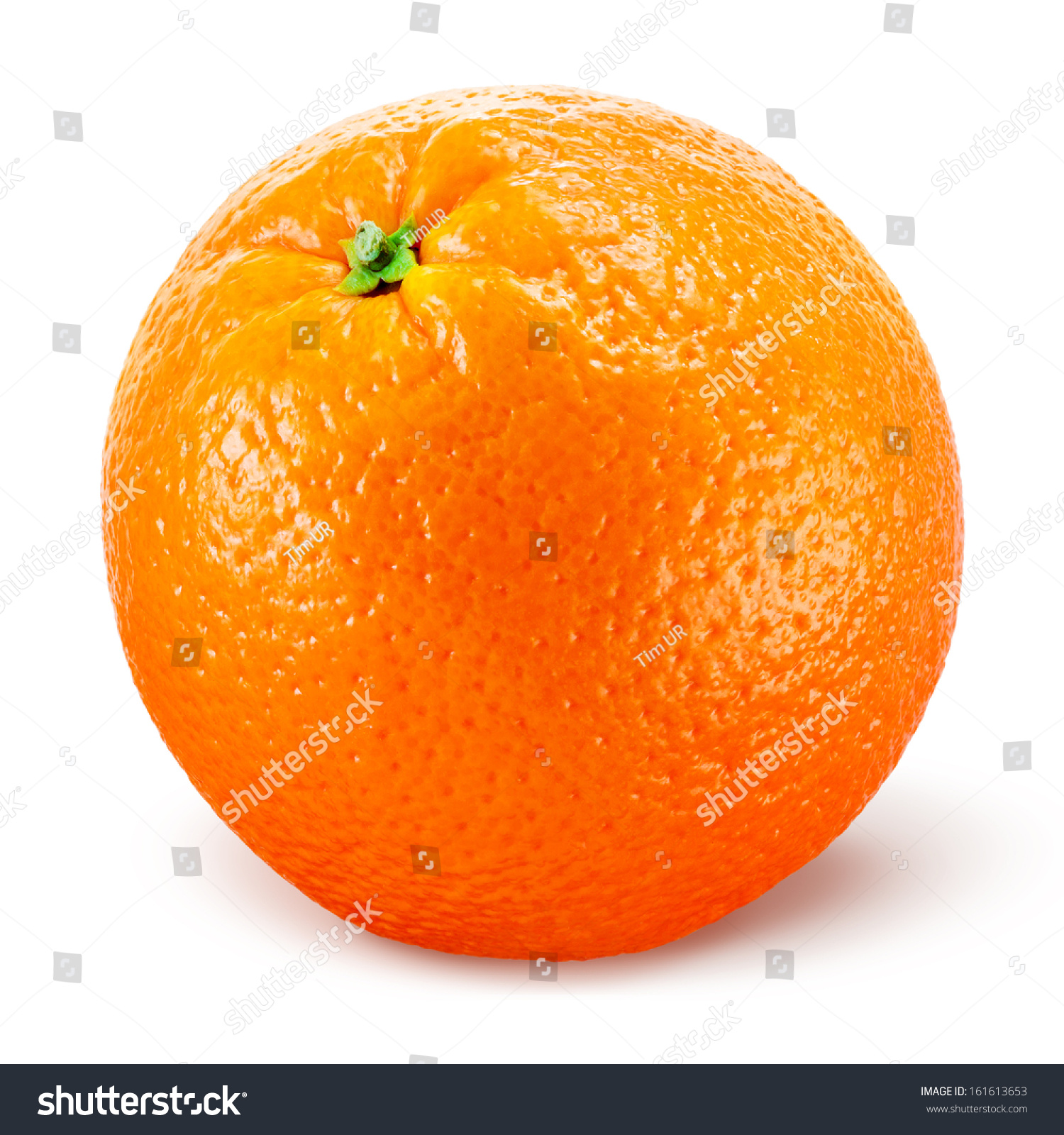 Orange fruit isolated on white #161613653