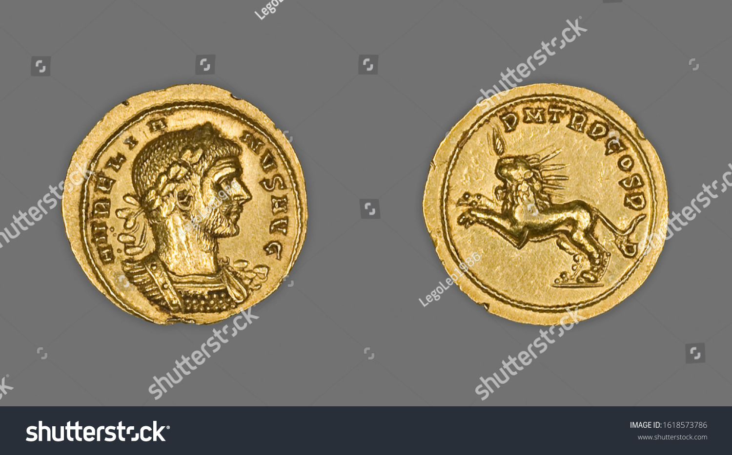 Aureus (Coin) Portraying Emperor Aurelian #1618573786