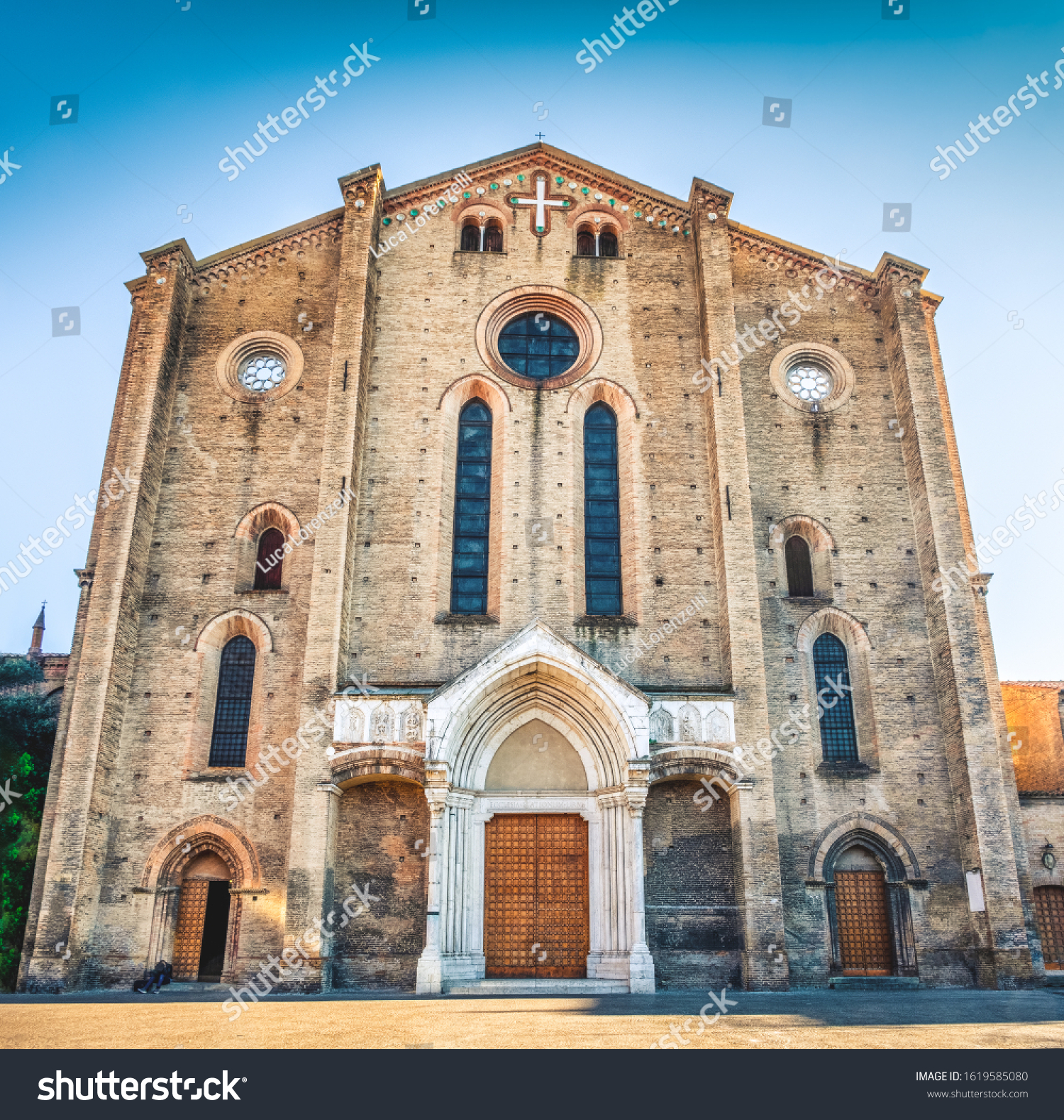 Bologna local landmark of Emilia Romagna region of Italy - Basilica of San Francesco . #1619585080