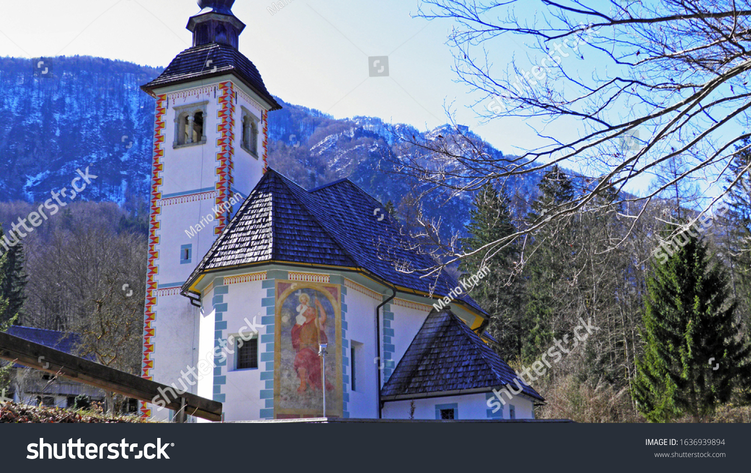 The Church of the Holy Spirit, Triglav National Park (Cerkev sv. Duha, Triglavski narodni park) - Ribcev Laz, Slovenia #1636939894