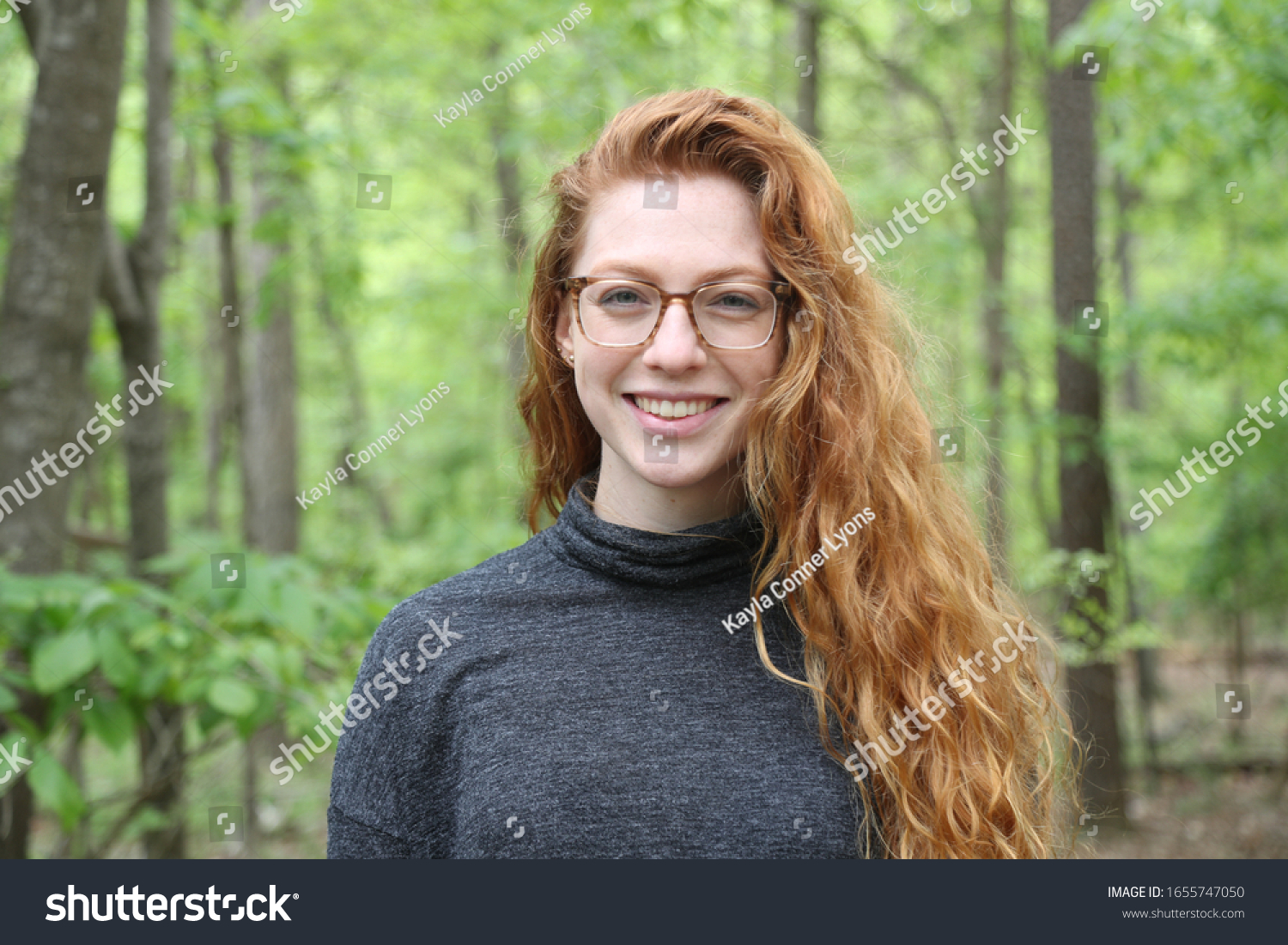 Young adult profile picture with red hair. #1655747050
