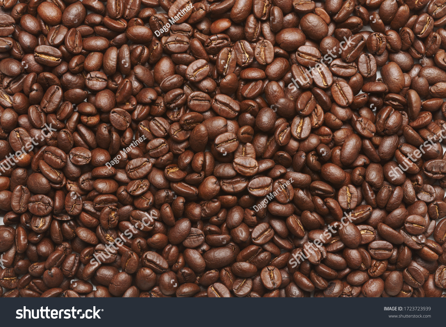 Freshly roasted coffee beans background #1723723939