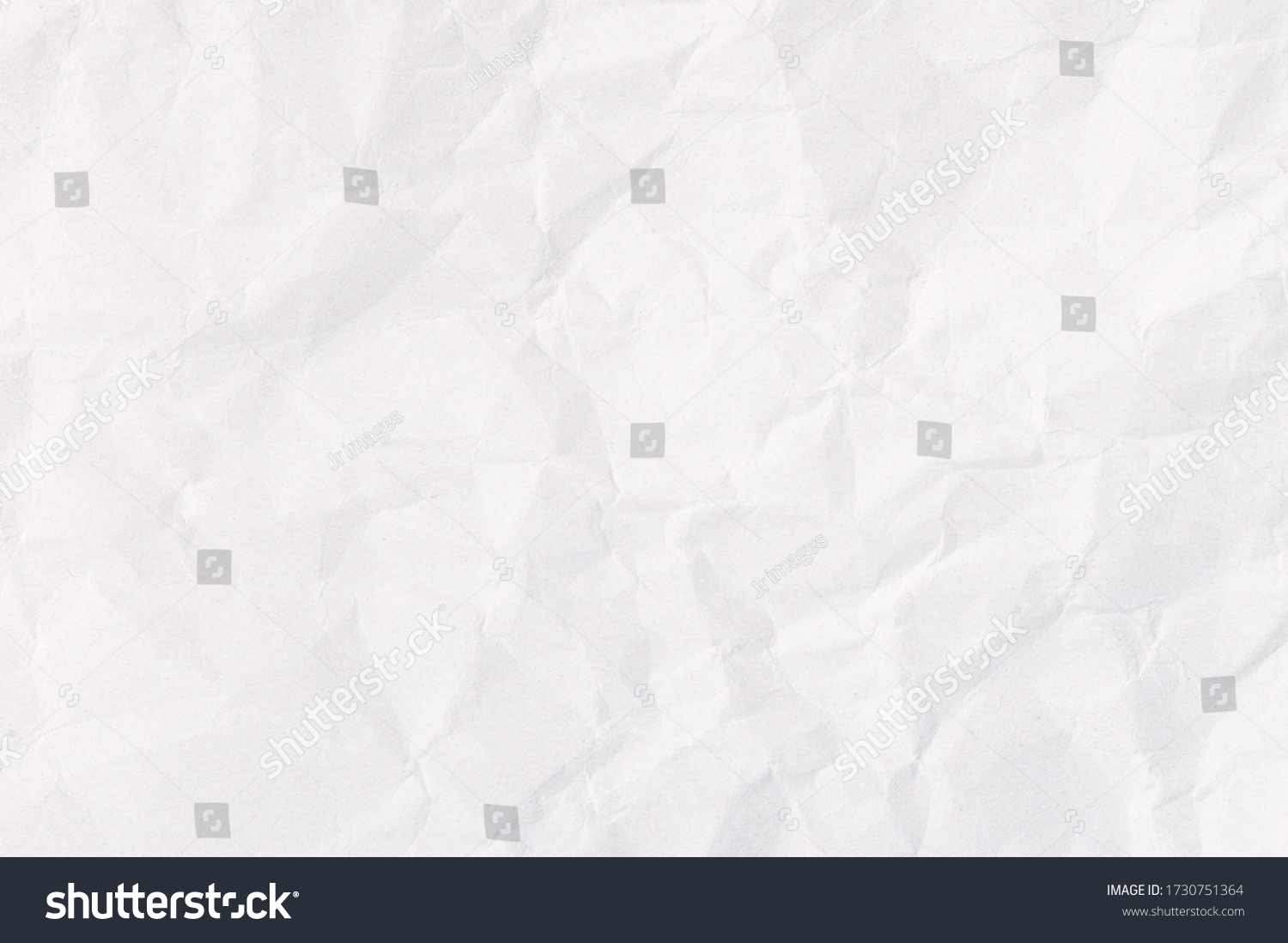 White crumpled paper texture background. #1730751364