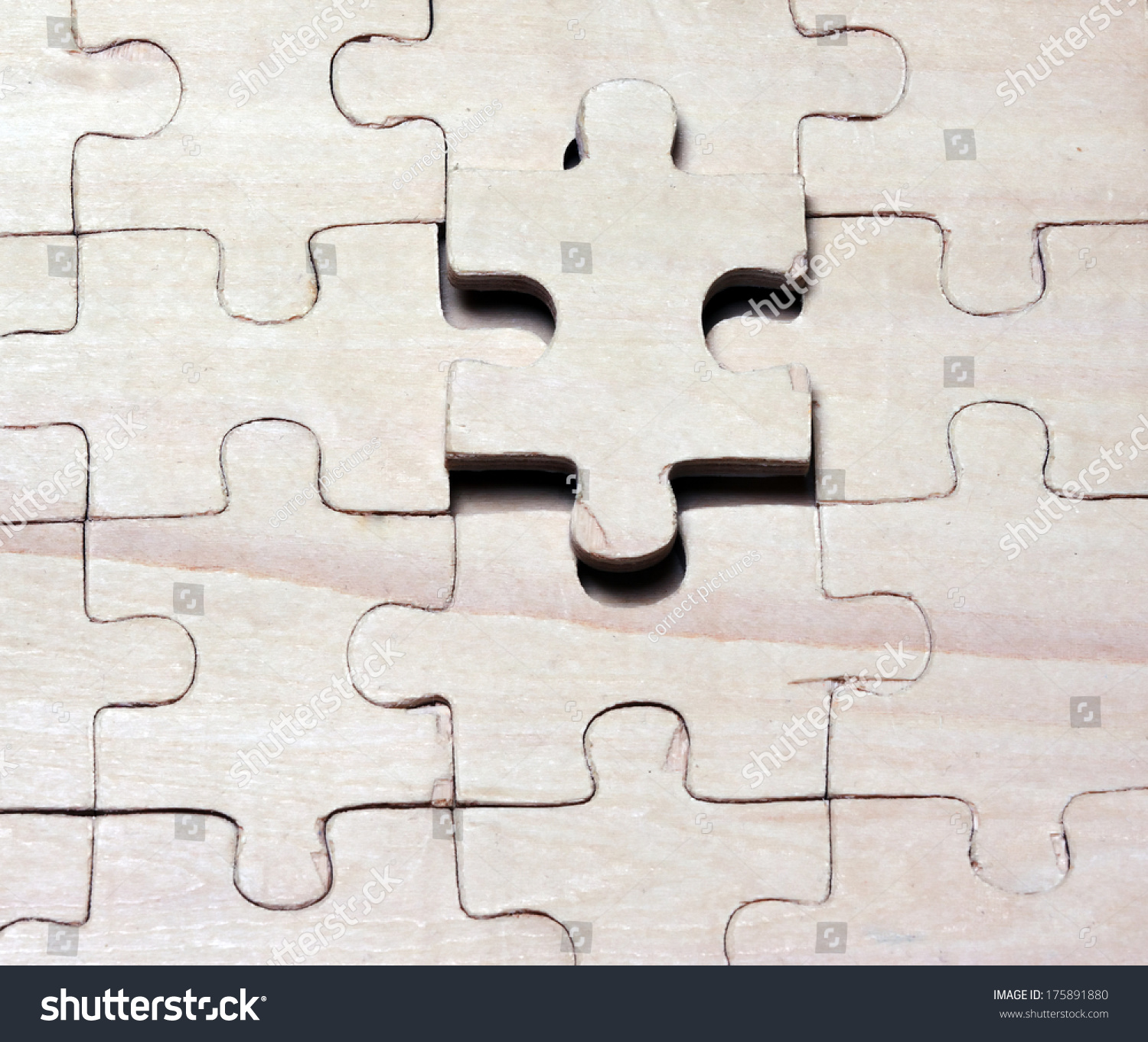 wooden puzzles. background #175891880