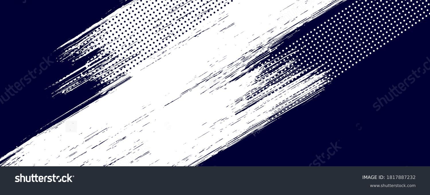 Dots halftone white & blue color pattern gradient grunge texture background. Dots pop art comics sport style vector illustration. #1817887232