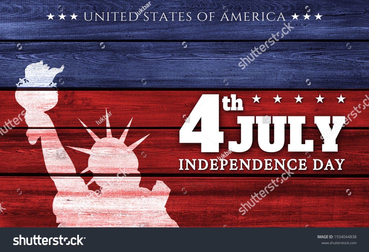 USA Independence Day banner background #1934044838