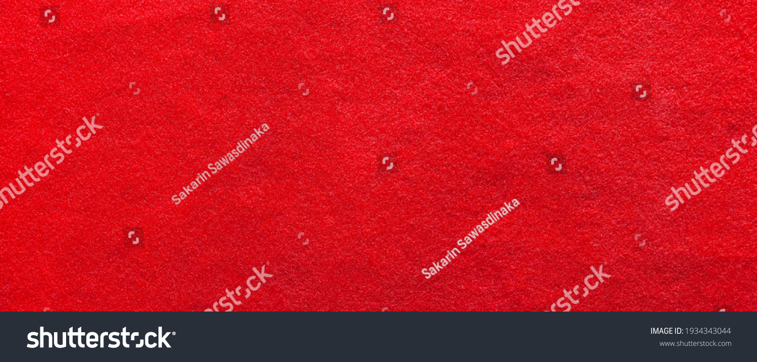 Panorama of New red carpet fabric texture and background seamless #1934343044