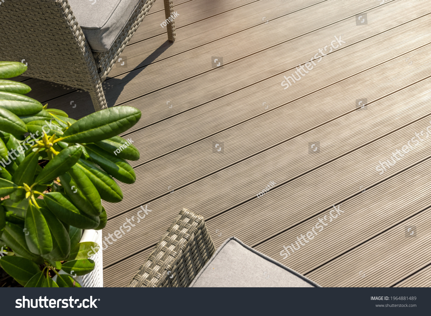 wpc terrace. wood plastic composite decking boards #1964881489