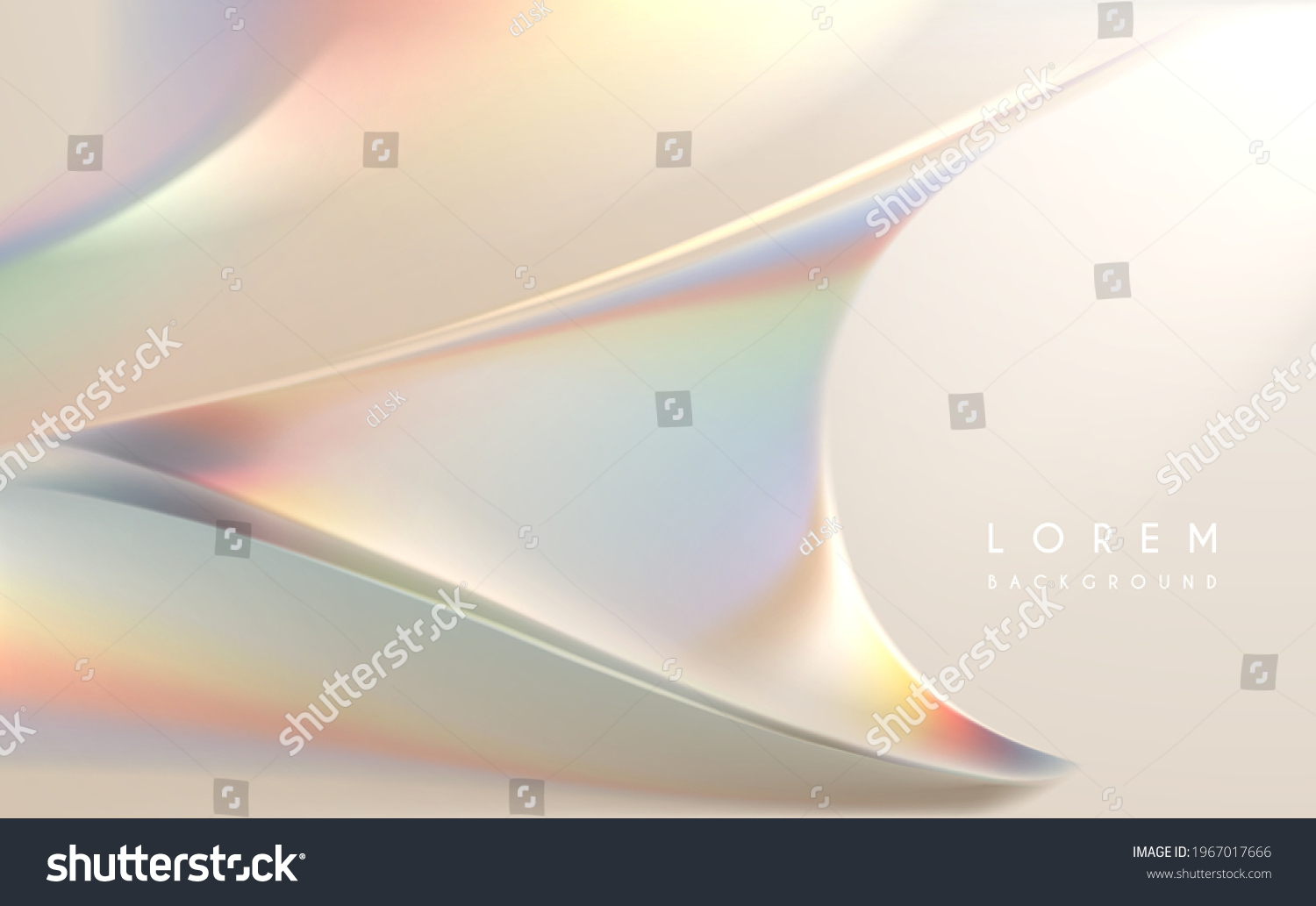Abstract soft color light refraction background #1967017666