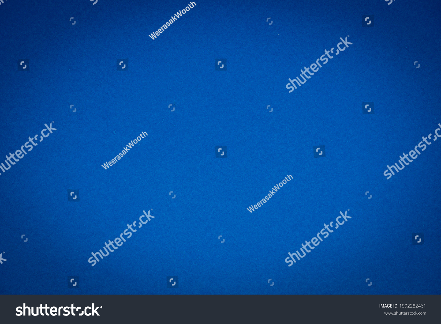surface of blank cobalt blue paper for background. #1992282461