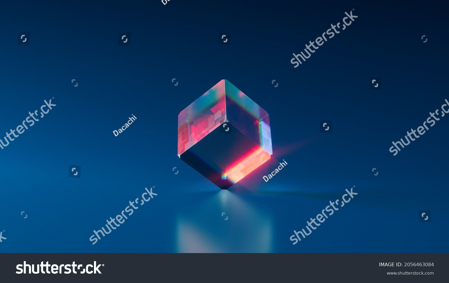 glass ,3D, glow, cube, circle, blue ... #2056463084