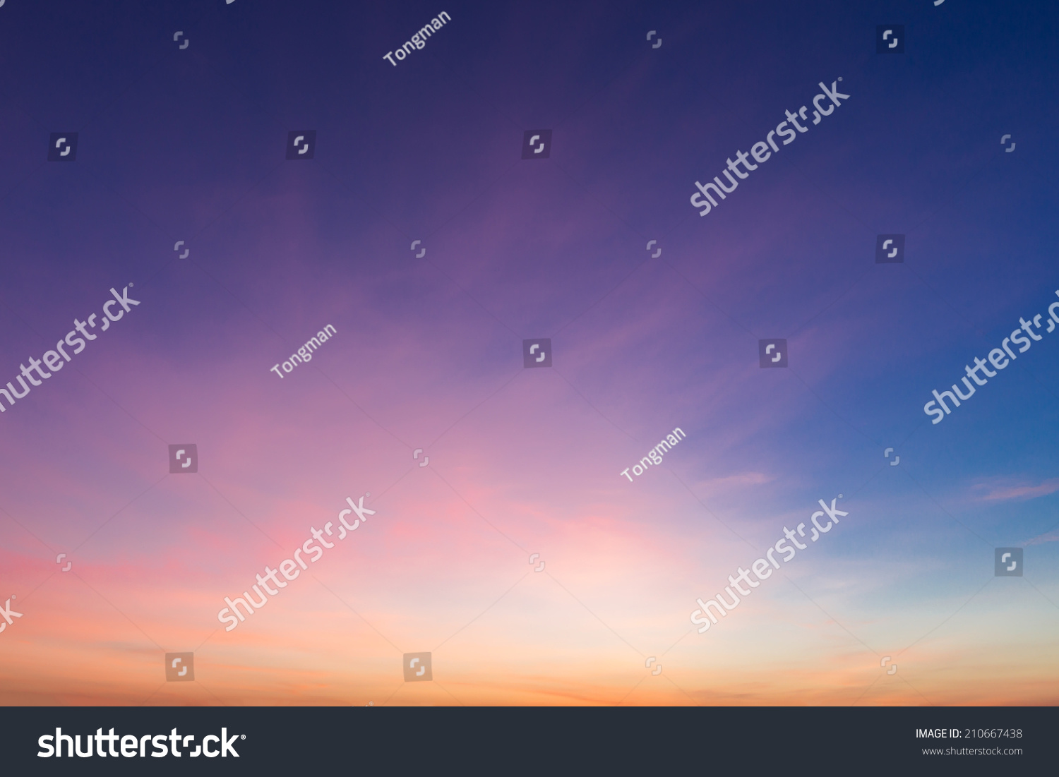 Colorful sky during sunset. #210667438