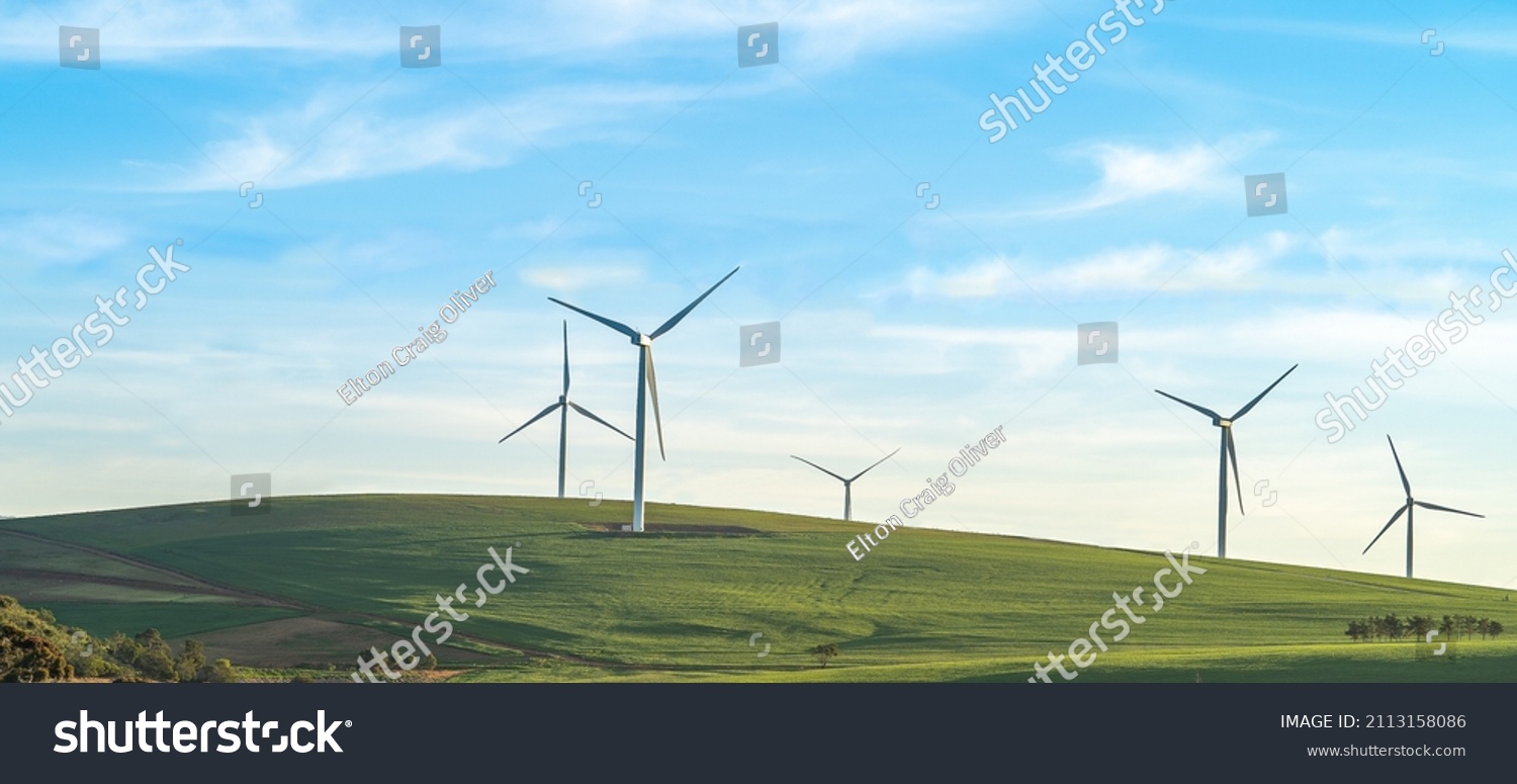 Windfarm on Garden Route South Africa #2113158086
