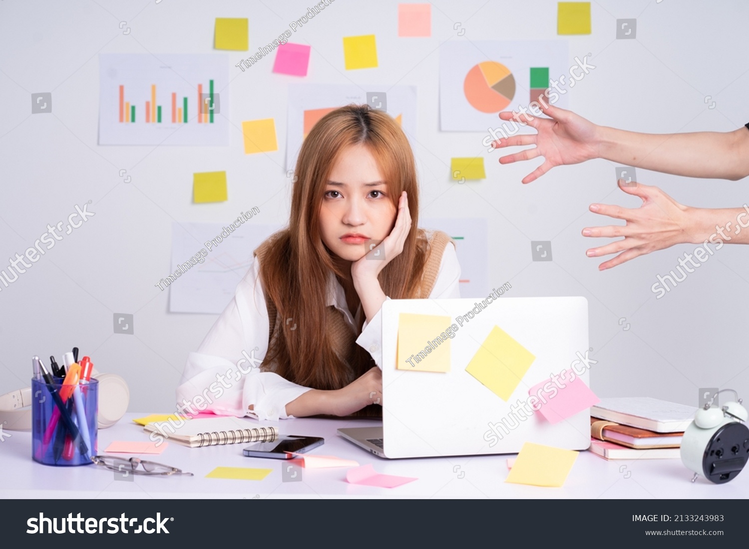 Young Asian businesswoman working concept #2133243983