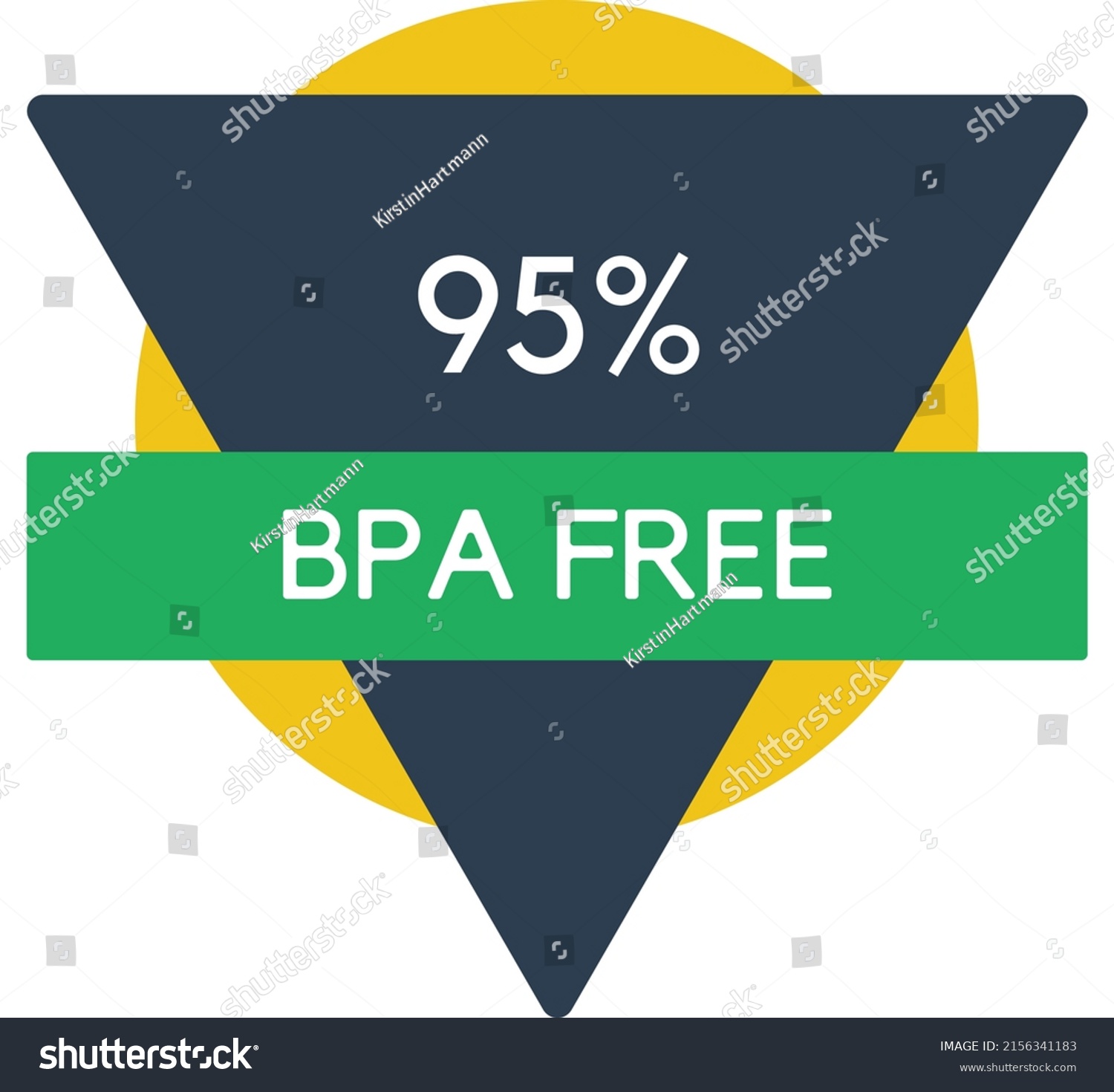 % percentage BPA Free sign label vector art illustration with fantastic font and green yellow color
 #2156341183