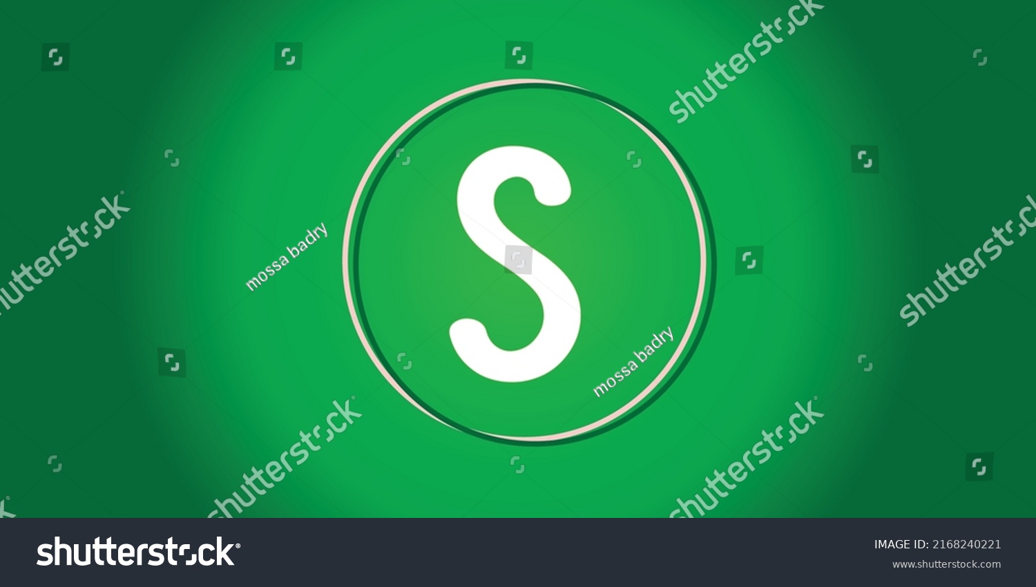 S logo stamp design vector smart  #2168240221