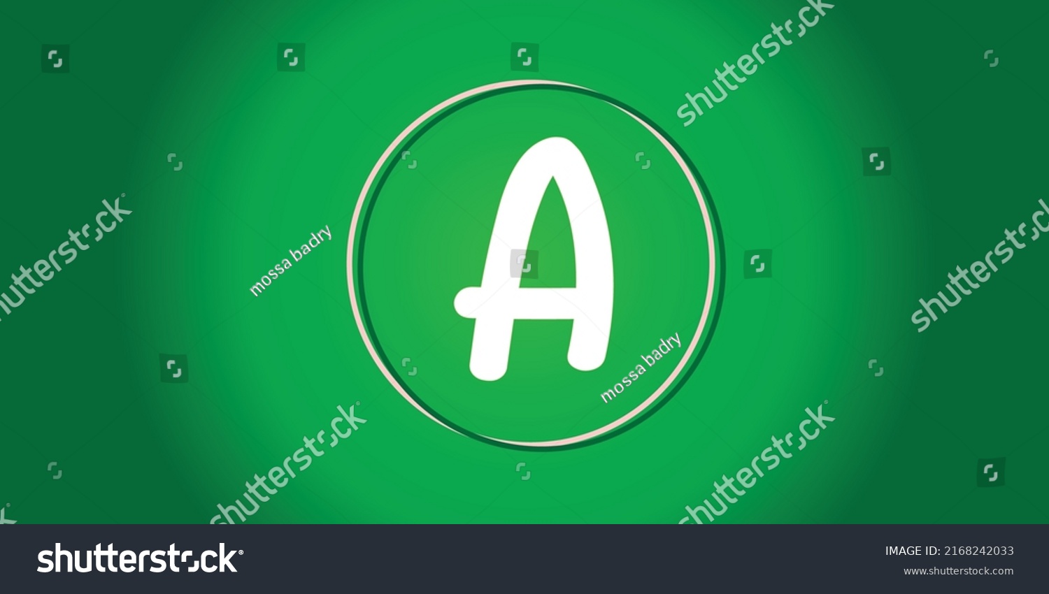A letter design logo vector easy use #2168242033