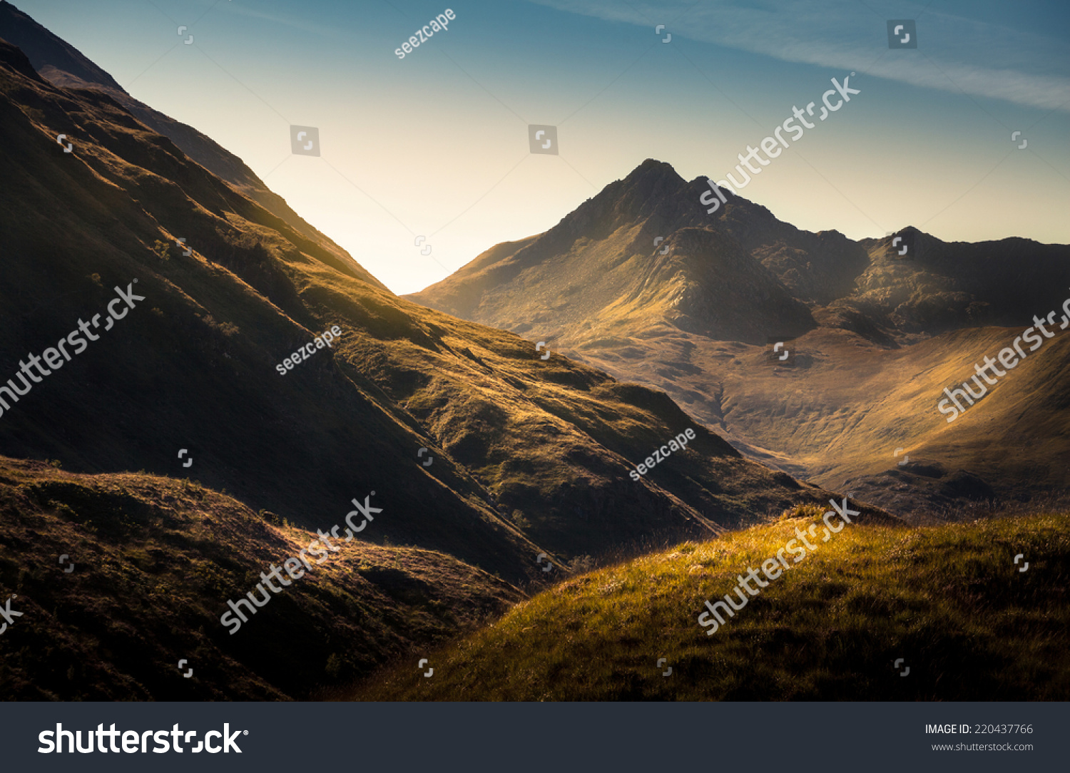 Mountains in Highland,Scotland #220437766