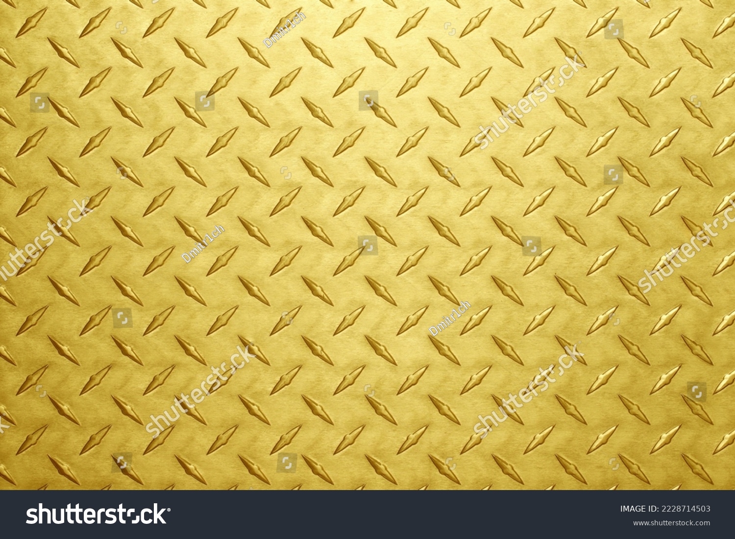 Gold texture with diamond pattern, bright metal background. #2228714503