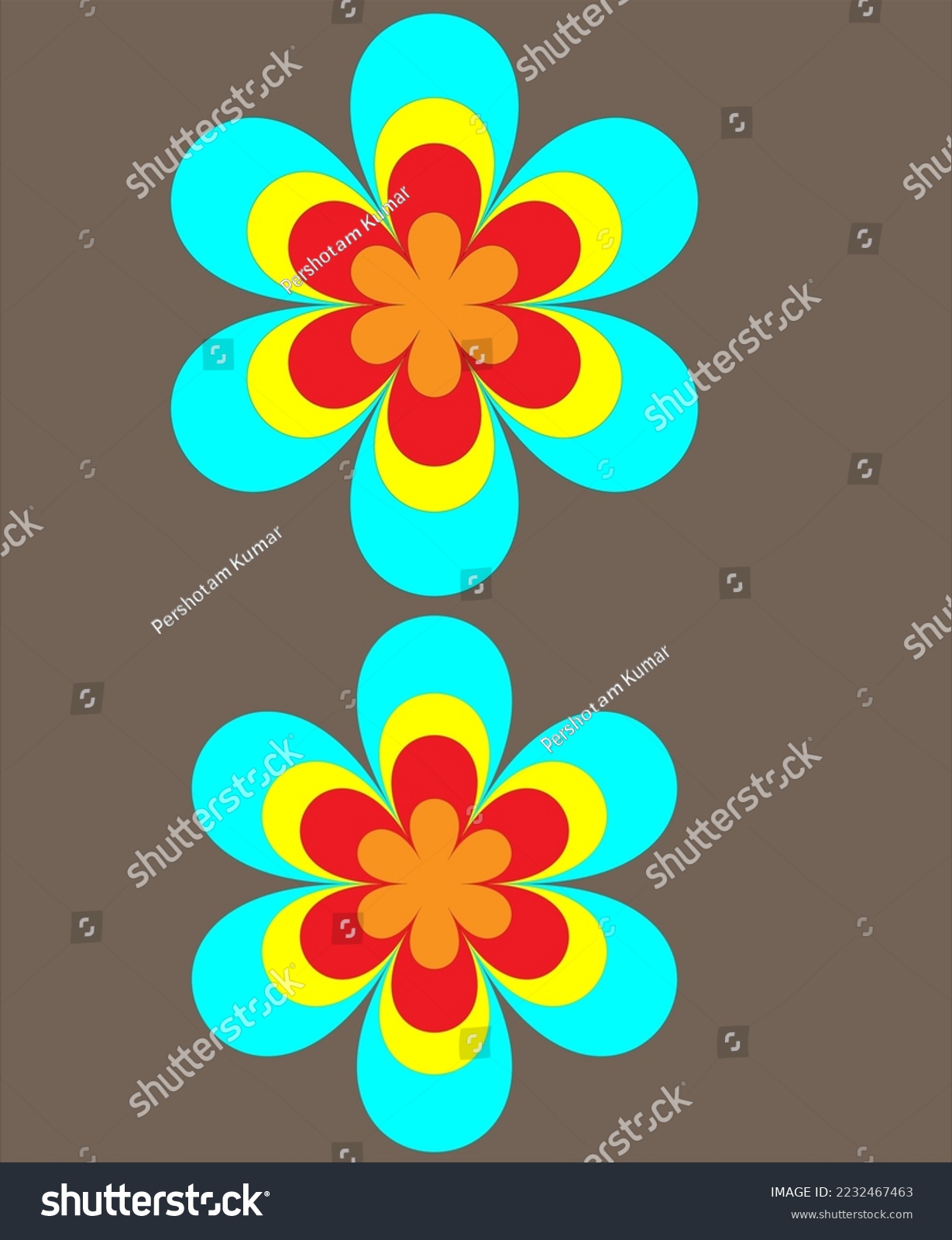 beautifull flower vector. latest design  #2232467463