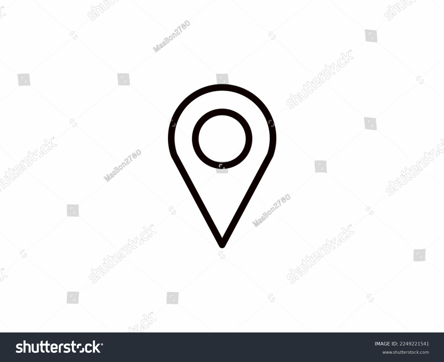 location point, perfect for symbols and more #2249221541