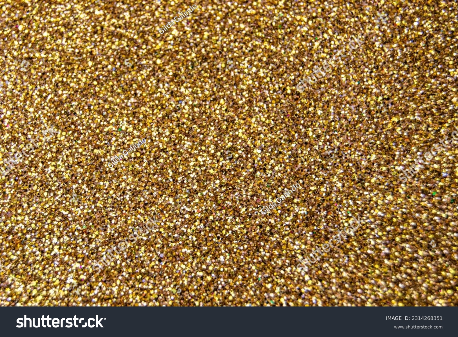 gold glitter on white background #2314268351