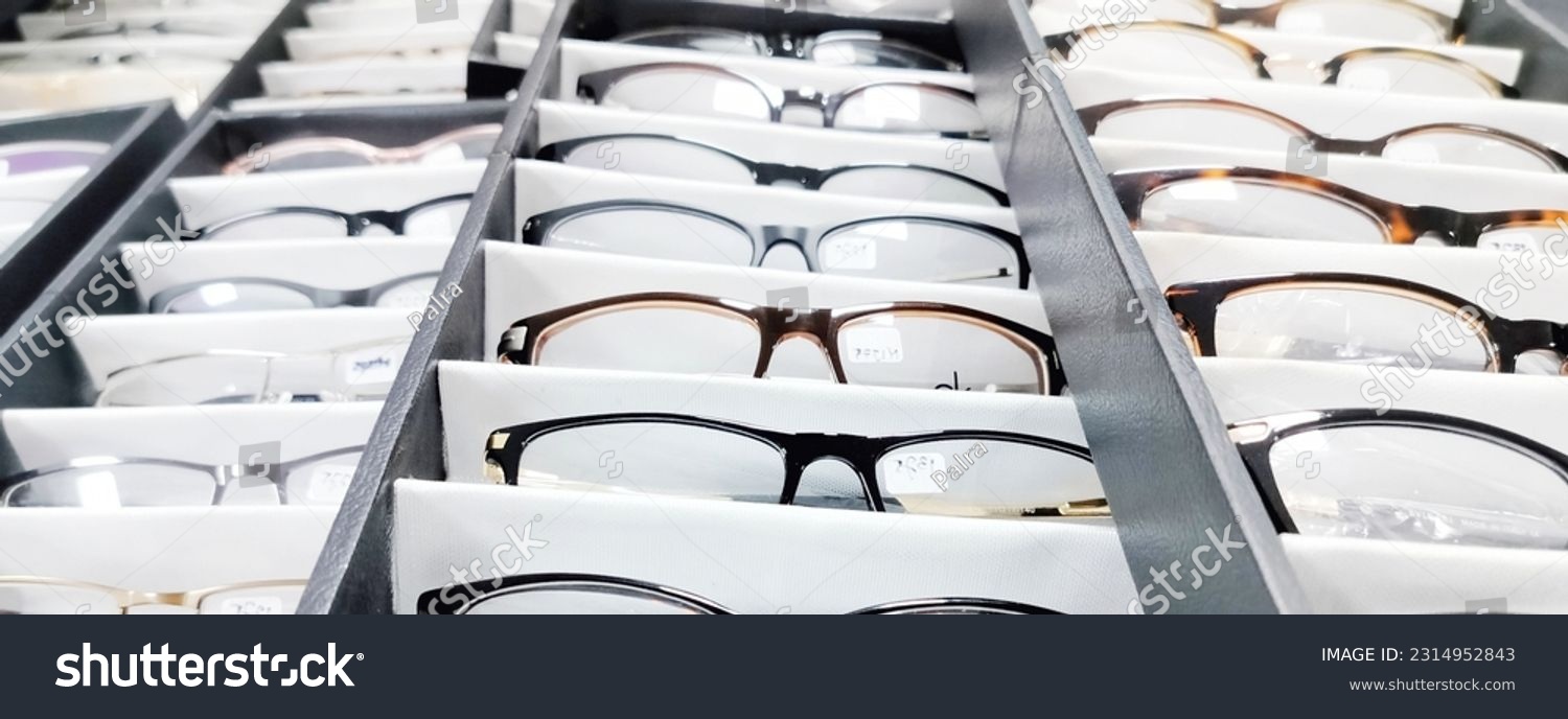 glasses with various lenses and frames #2314952843