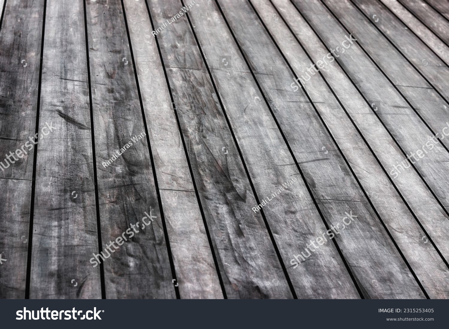 The wooden background from the floor is arranged tightly, and looks classic #2315253405